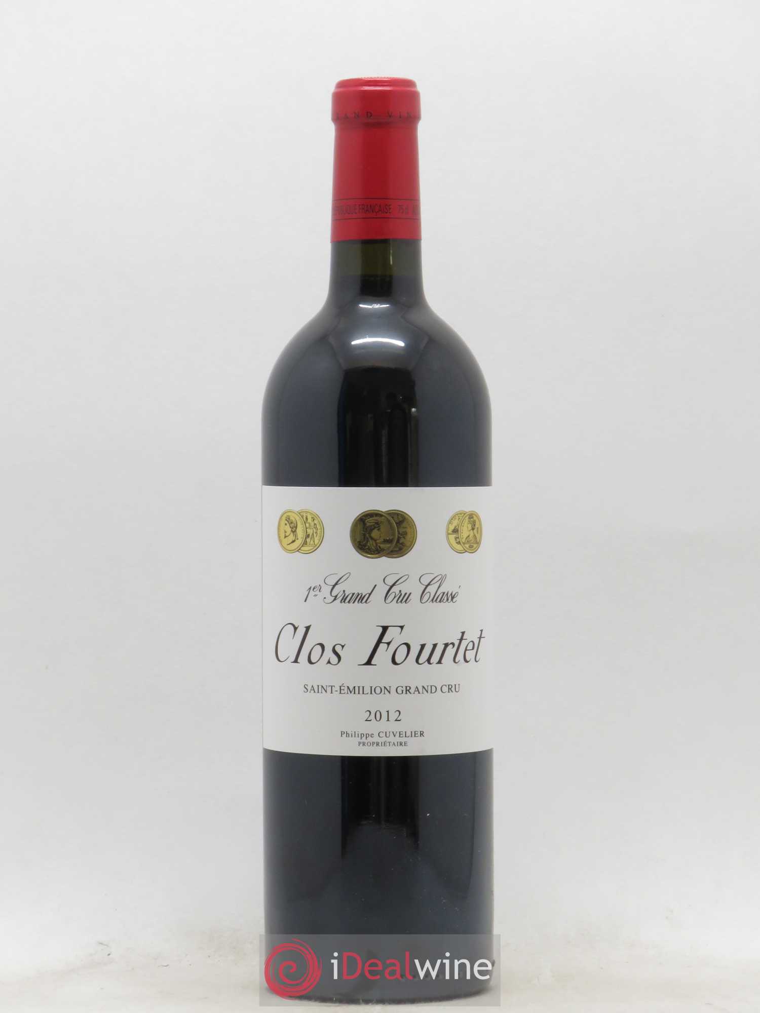 Clos Fourtet 1er Grand Cru Classé B 2012 - Lot de 1 bouteille - 0