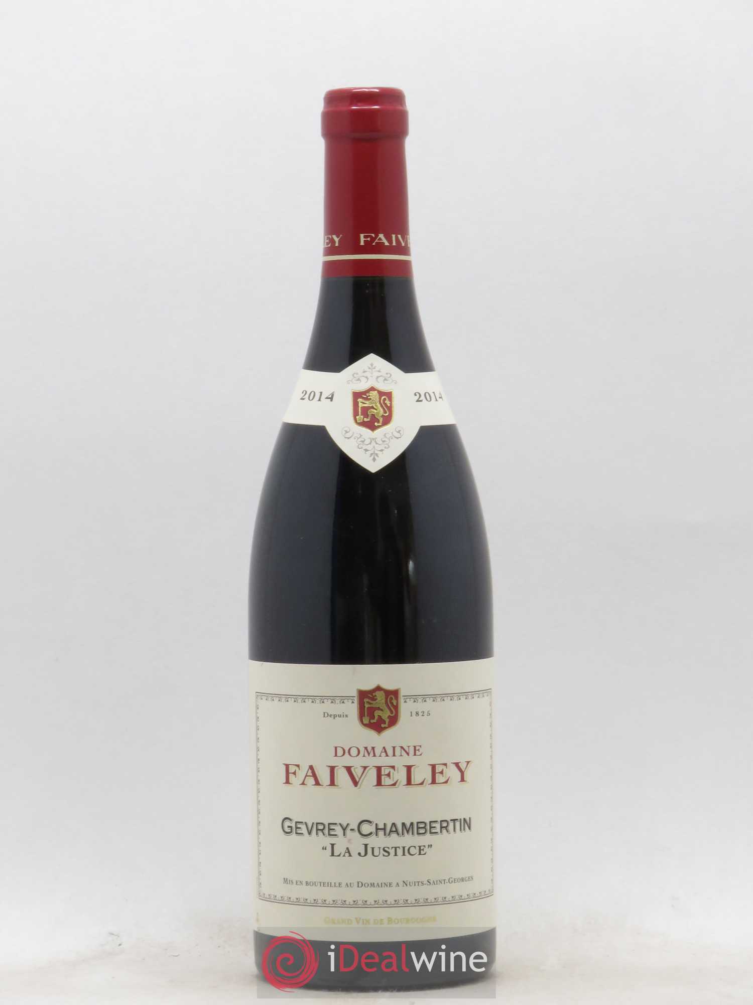 Gevrey-Chambertin Lieu Dit Justice Faiveley 2014 - Posten von 1 Flasche - 0