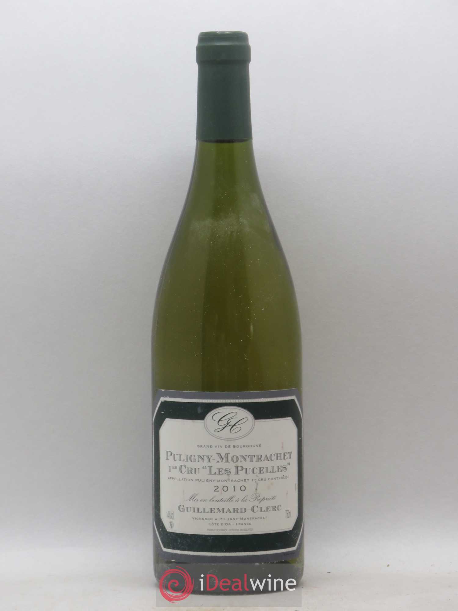 Puligny-Montrachet 1er Cru Les Pucelles Domaine Guillemard Clerc (sans prix de réserve) 2010 - Posten von 1 Flasche - 0