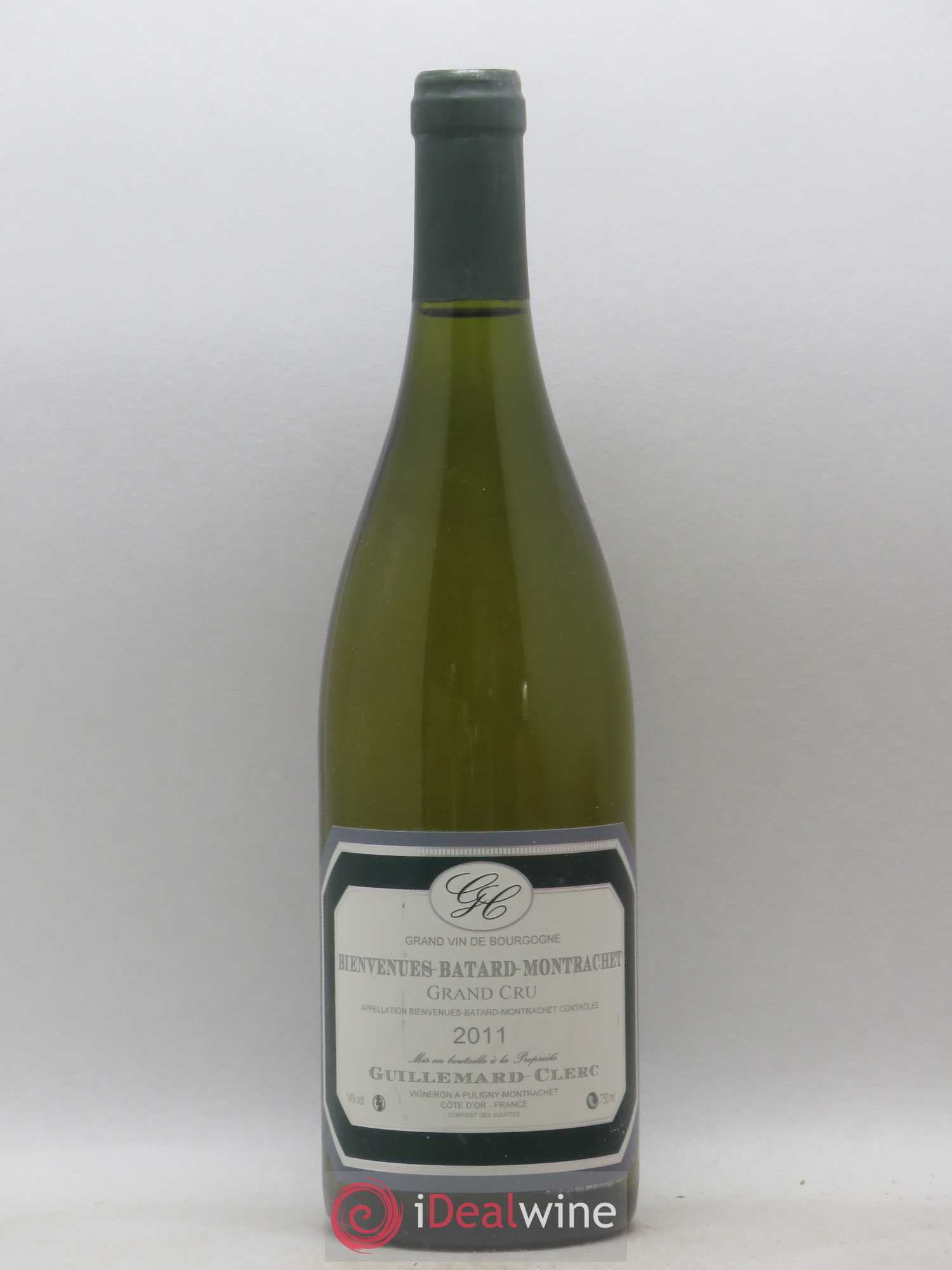 Bienvenues-Bâtard-Montrachet Grand Cru Domaine Guillemard Clerc 2011 - Lot de 1 bouteille - 0