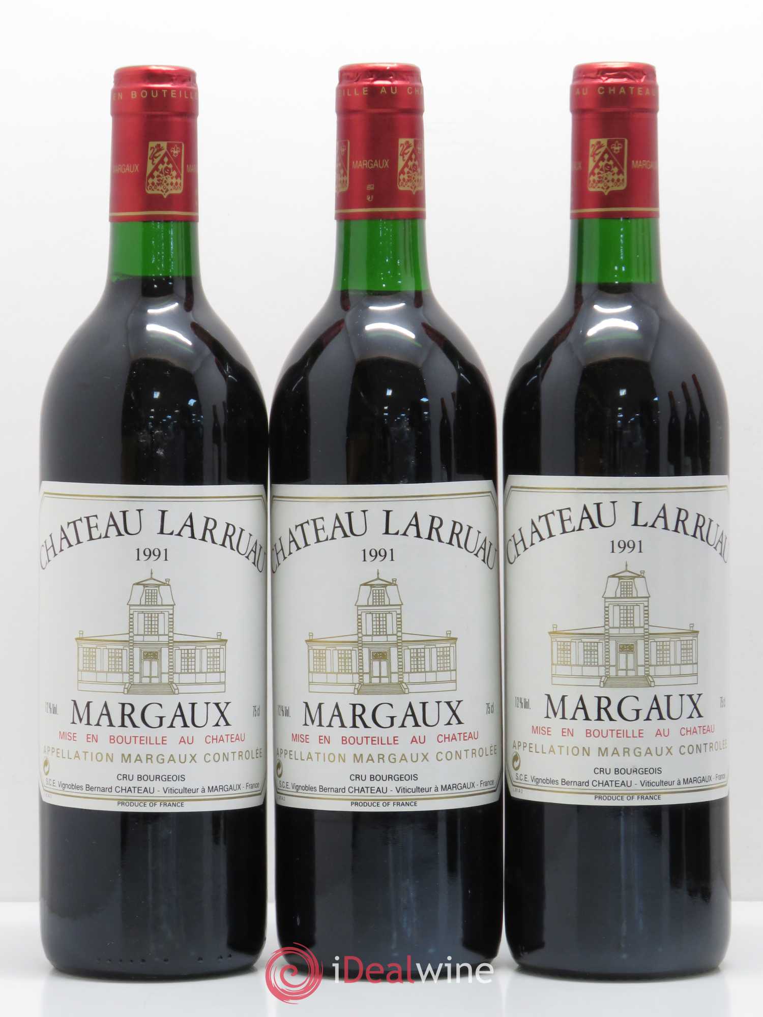 Château Larruau (sans prix de réserve) 1991 - Lot de 6 bouteilles - 1