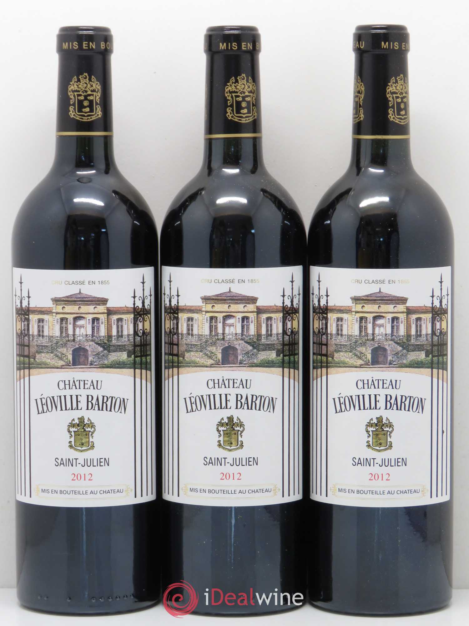 Château Léoville Barton 2ème Grand Cru Classé  (sans prix de réserve) 2012 - Lot de 12 bouteilles - 1