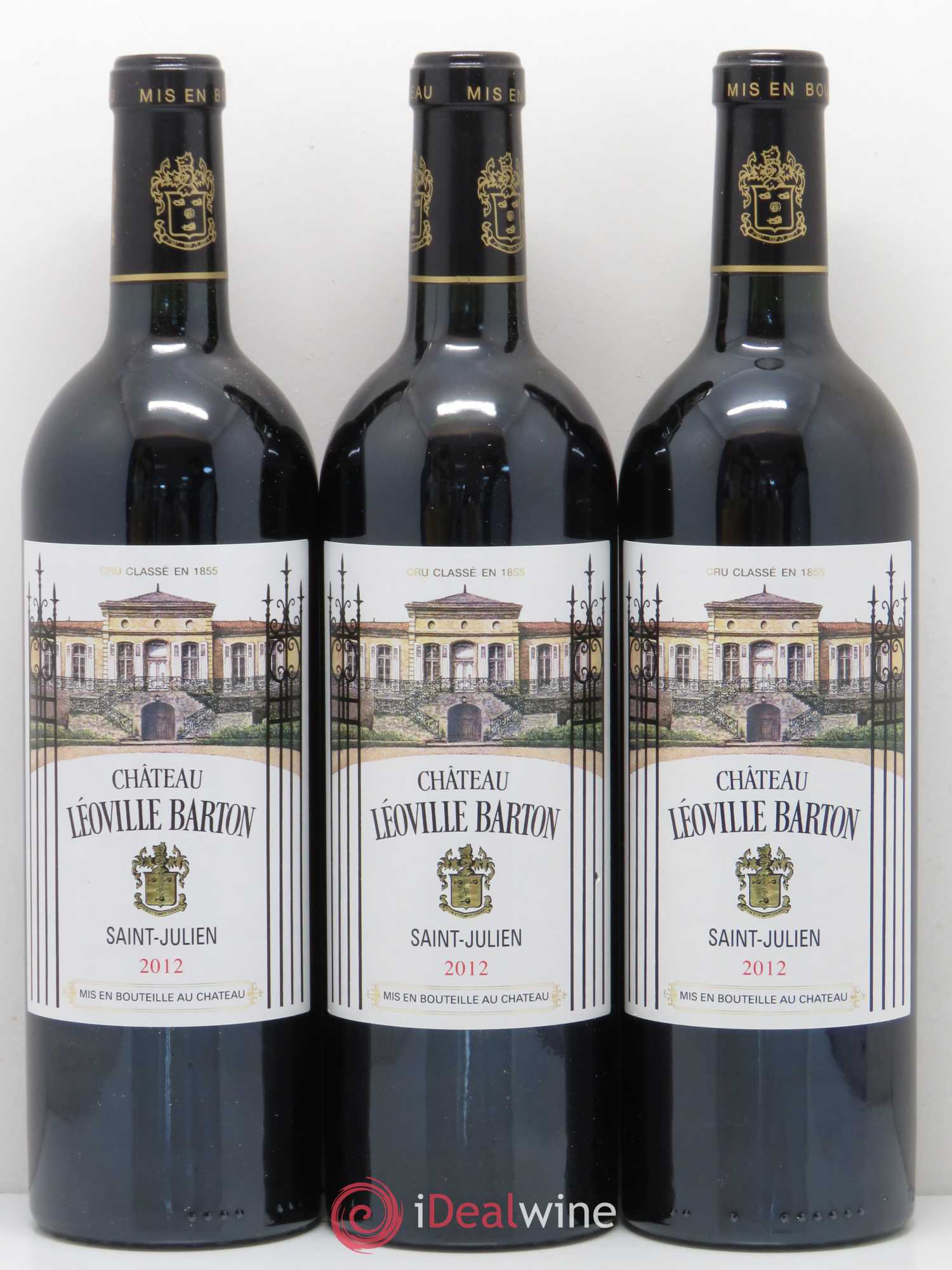 Château Léoville Barton 2ème Grand Cru Classé  (sans prix de réserve) 2012 - Lot de 12 bouteilles - 3