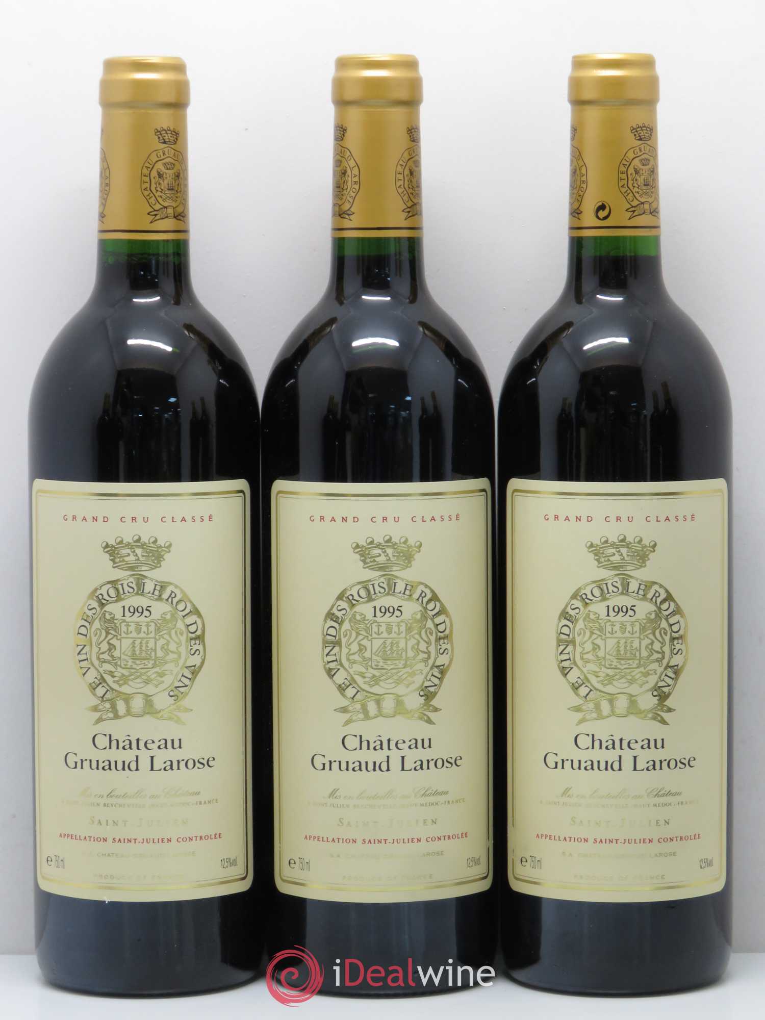 Château Gruaud Larose 2ème Grand Cru Classé  (senza prezzo di riserva) 1995 - Lotto di 12 bottiglie - 2