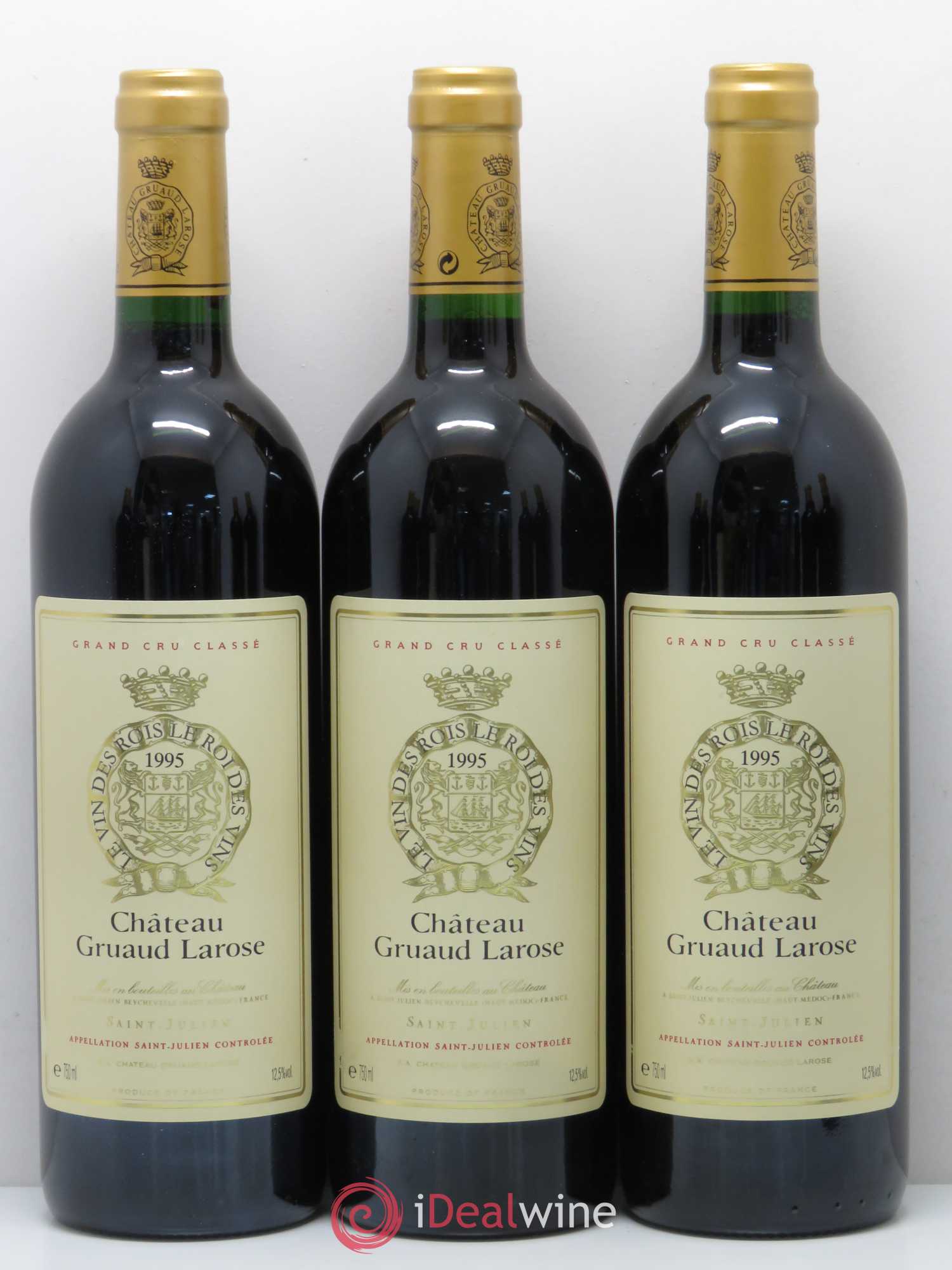 Château Gruaud Larose 2ème Grand Cru Classé  (senza prezzo di riserva) 1995 - Lotto di 12 bottiglie - 3