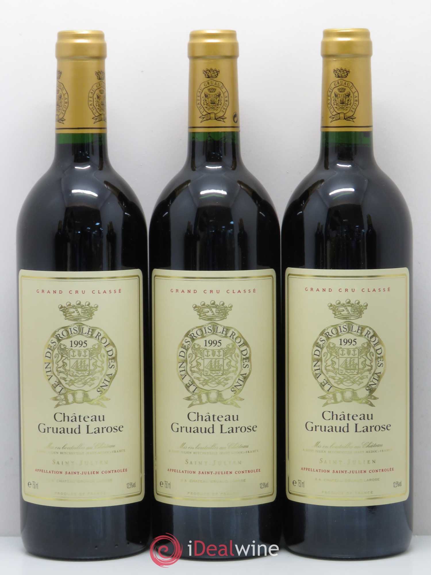 Château Gruaud Larose 2ème Grand Cru Classé  (senza prezzo di riserva) 1995 - Lotto di 12 bottiglie - 4