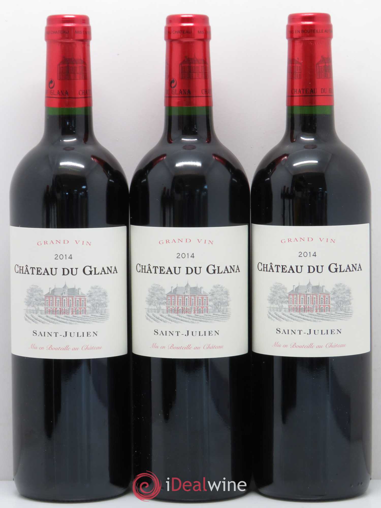 Château du Glana (sans prix de réserve) 2014 - Lot de 12 bouteilles - 1