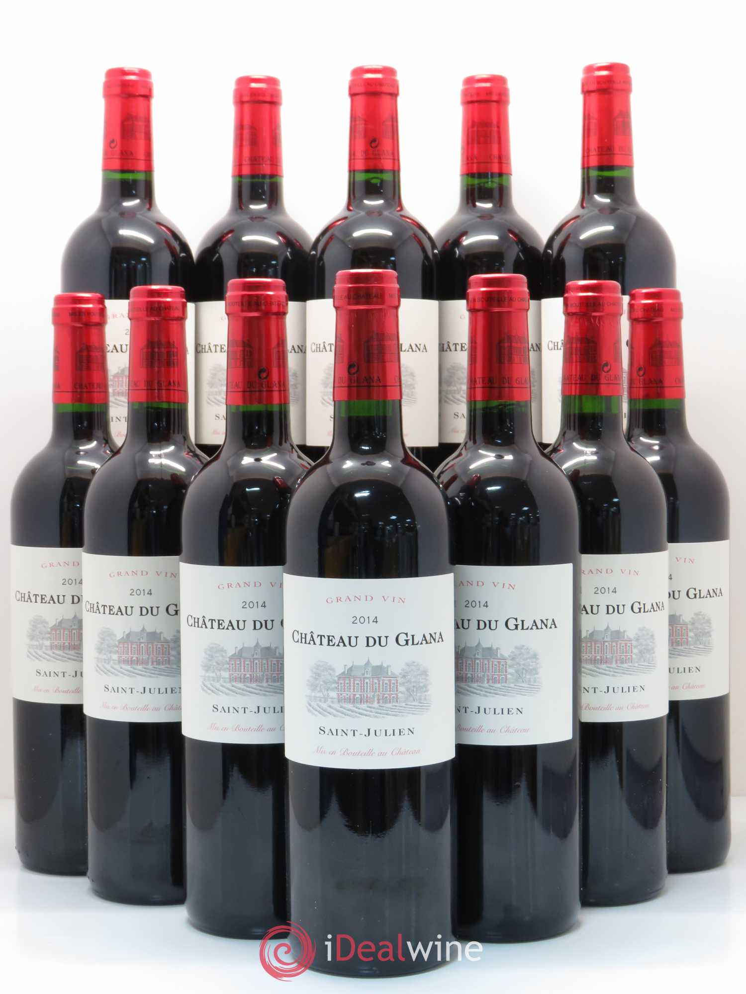 Château du Glana (sans prix de réserve) 2014 - Lot de 12 bouteilles - 0
