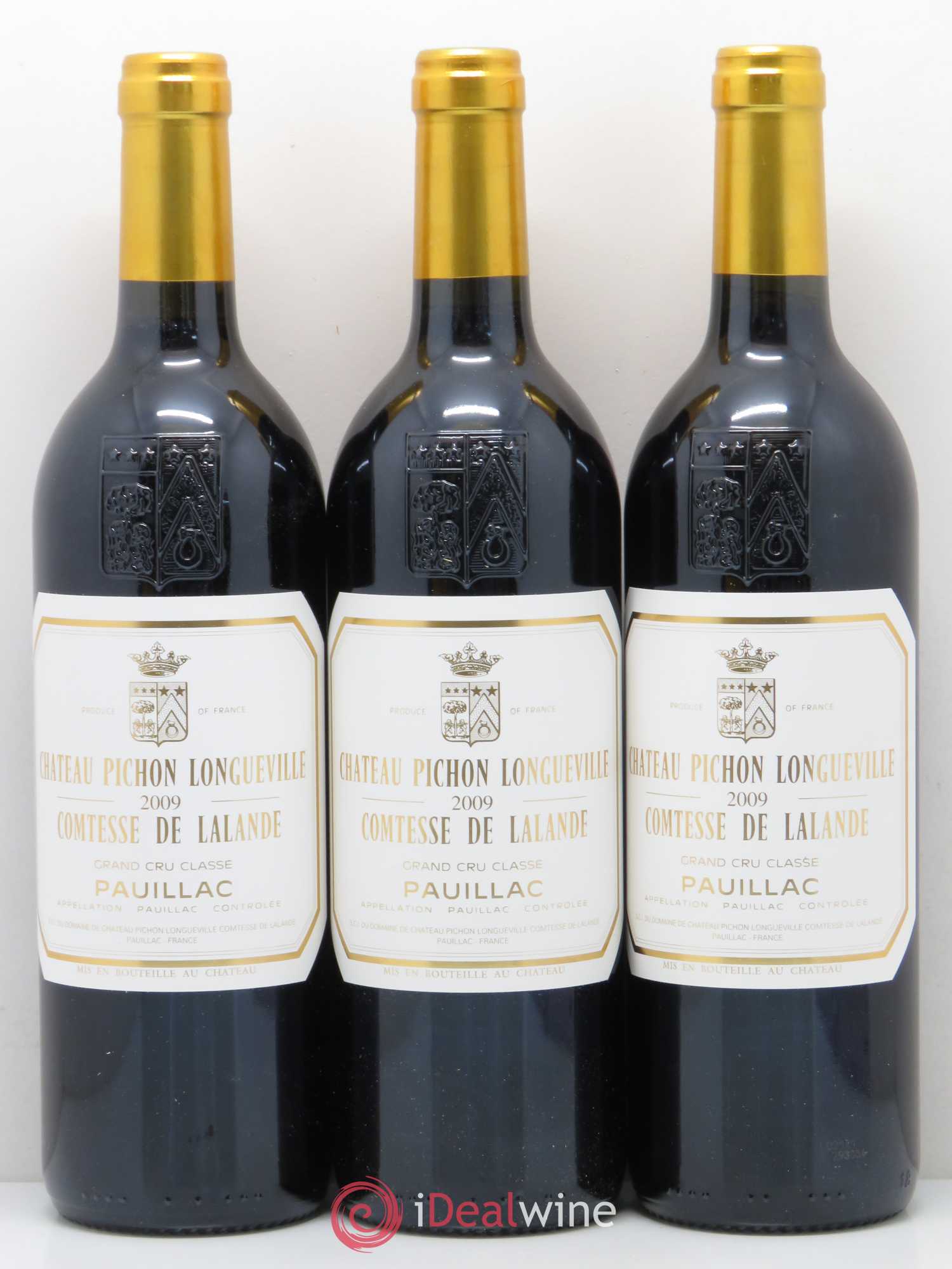 Château Pichon Longueville Comtesse de Lalande 2ème Grand Cru Classé (sans prix de réserve) 2009 - Lot de 12 bouteilles - 4