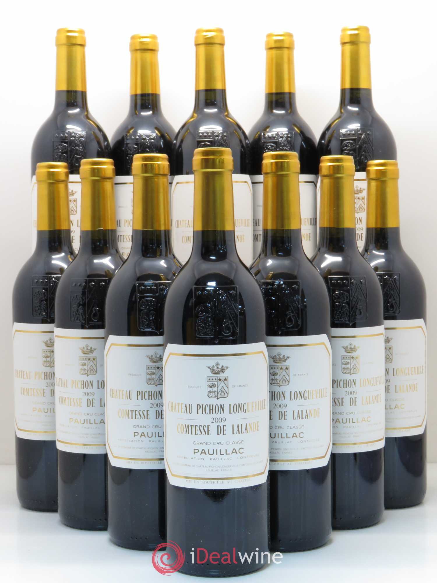 Château Pichon Longueville Comtesse de Lalande 2ème Grand Cru Classé (sans prix de réserve) 2009 - Lot de 12 bouteilles - 0