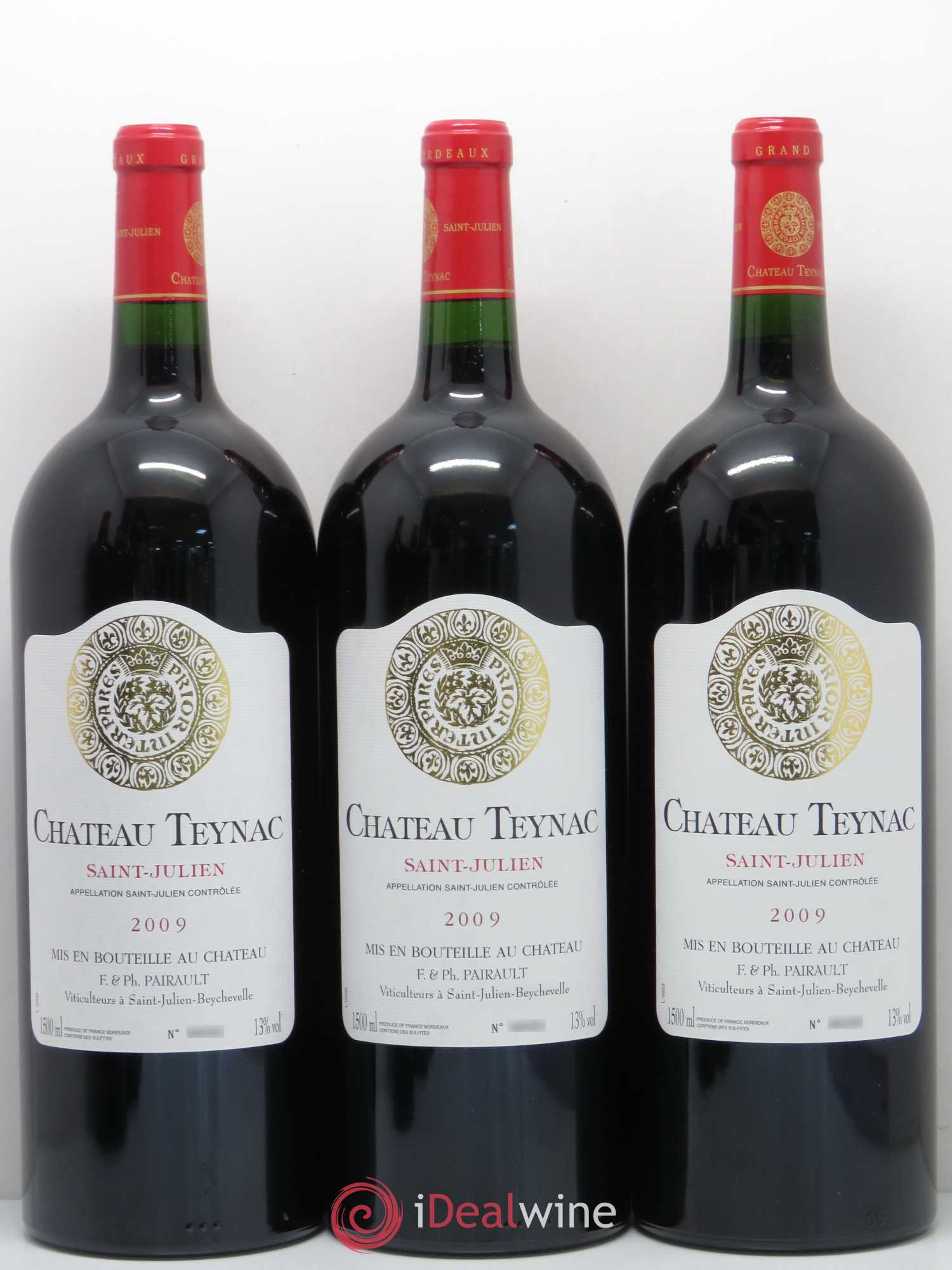 Château Teynac (sans prix de réserve) 2009 - Lot de 6 magnums - 1