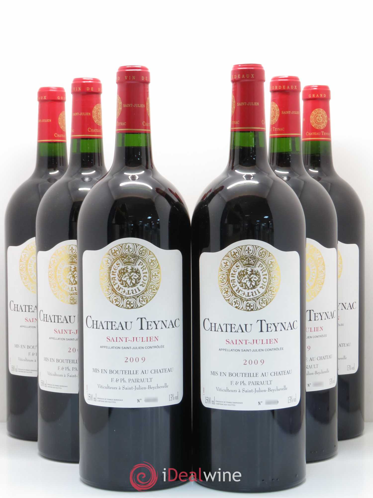 Château Teynac (sans prix de réserve) 2009 - Lot de 6 magnums - 0