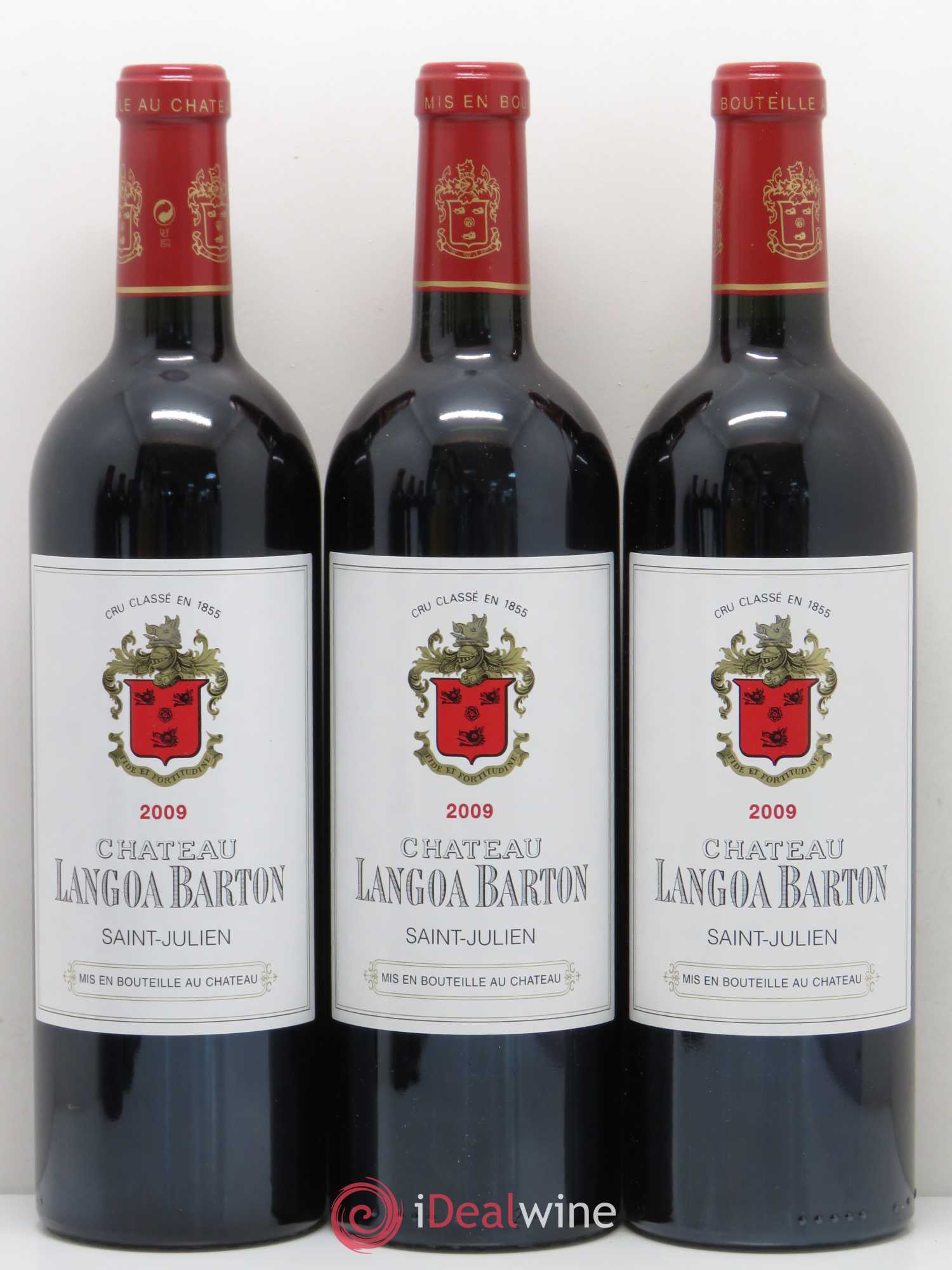 Château Langoa Barton 3ème Grand Cru Classé (senza prezzo di riserva) 2009 - Lotto di 12 bottiglie - 1