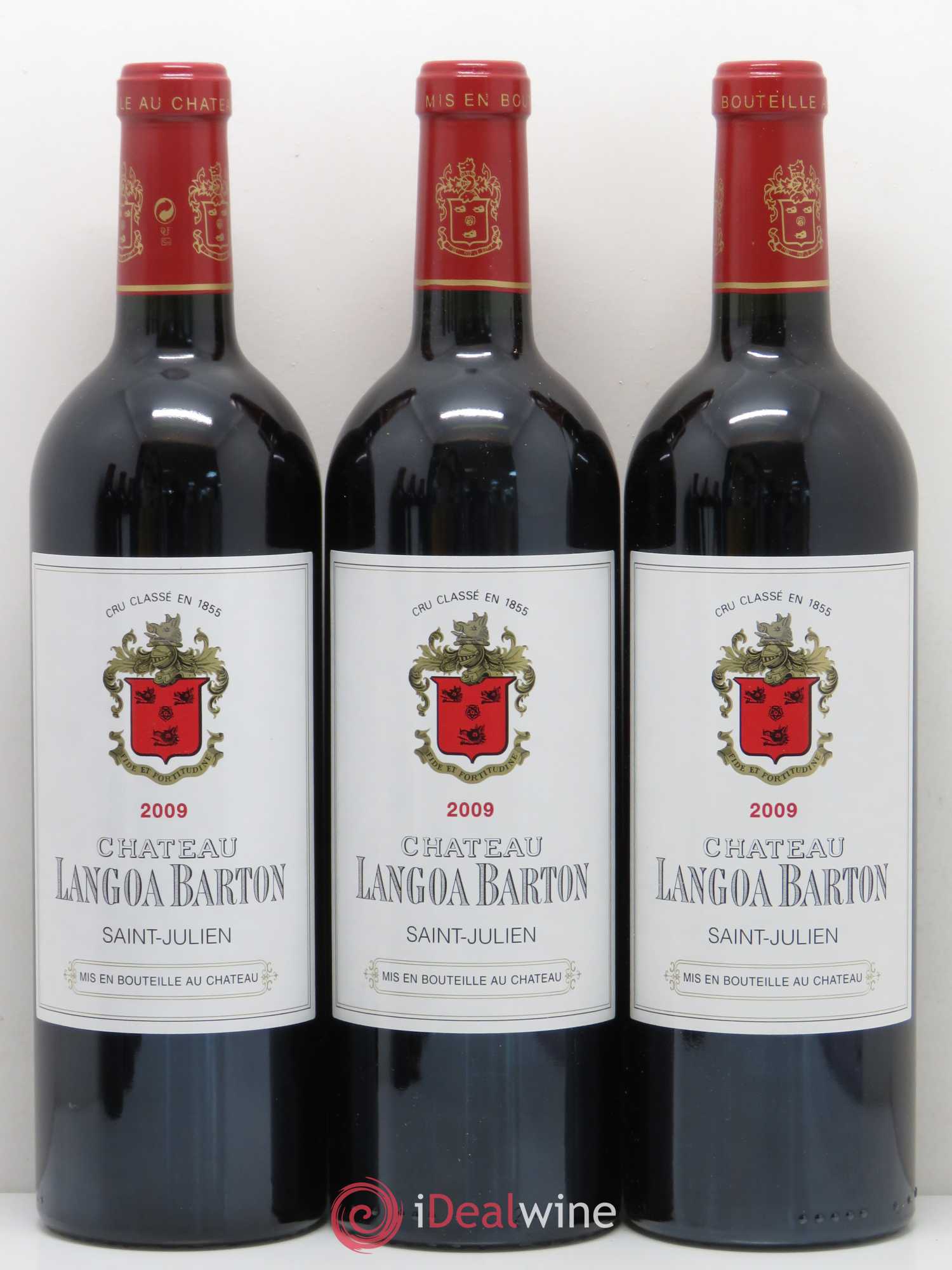 Château Langoa Barton 3ème Grand Cru Classé (senza prezzo di riserva) 2009 - Lotto di 12 bottiglie - 2