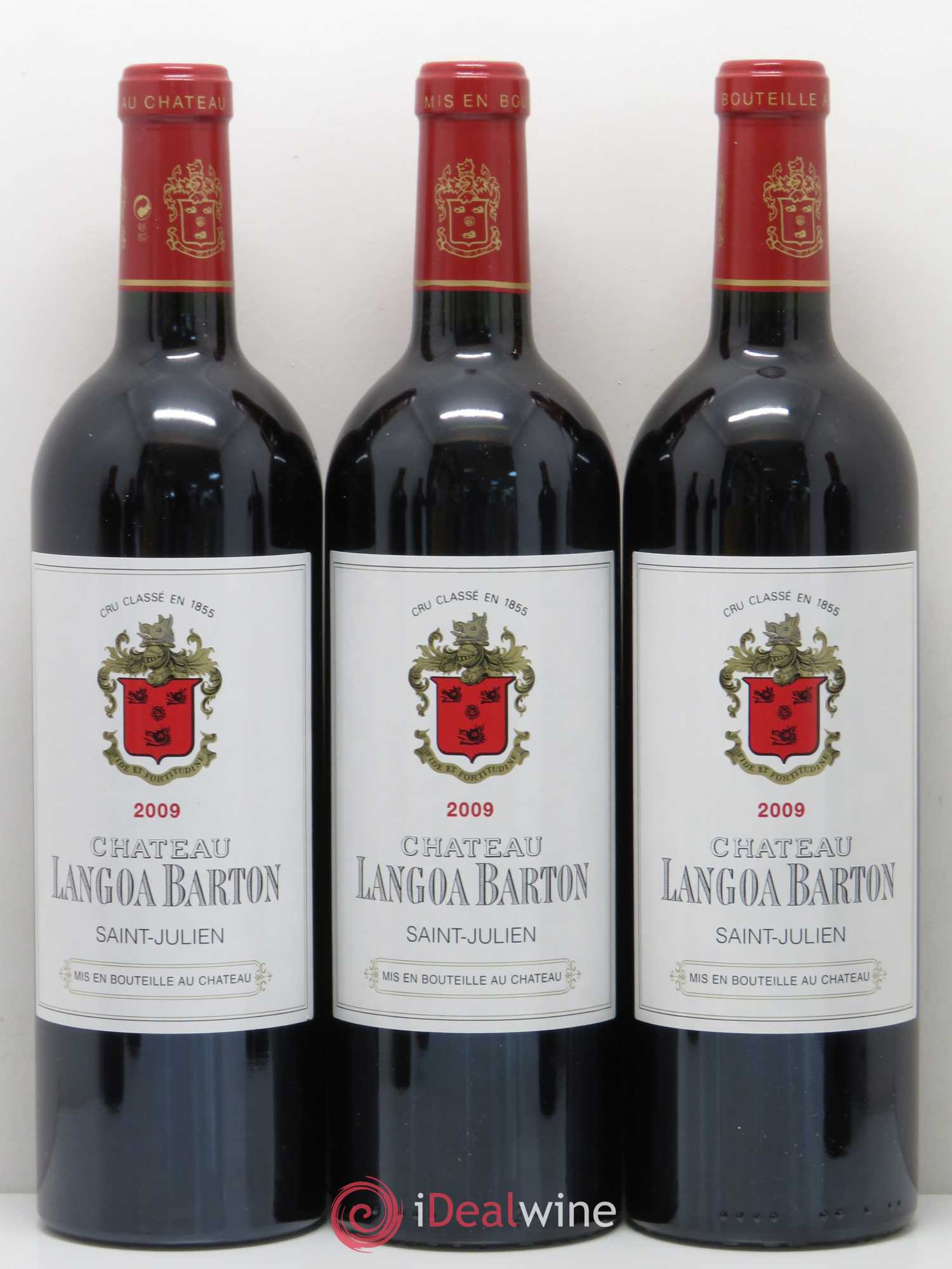 Château Langoa Barton 3ème Grand Cru Classé (senza prezzo di riserva) 2009 - Lotto di 12 bottiglie - 3