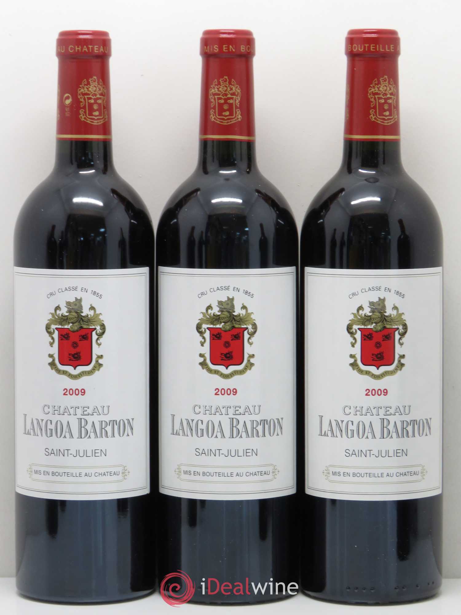 Château Langoa Barton 3ème Grand Cru Classé (senza prezzo di riserva) 2009 - Lotto di 12 bottiglie - 4