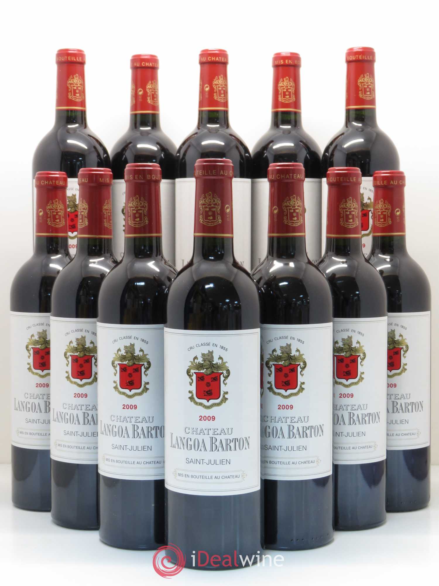 Château Langoa Barton 3ème Grand Cru Classé (senza prezzo di riserva) 2009 - Lotto di 12 bottiglie - 0