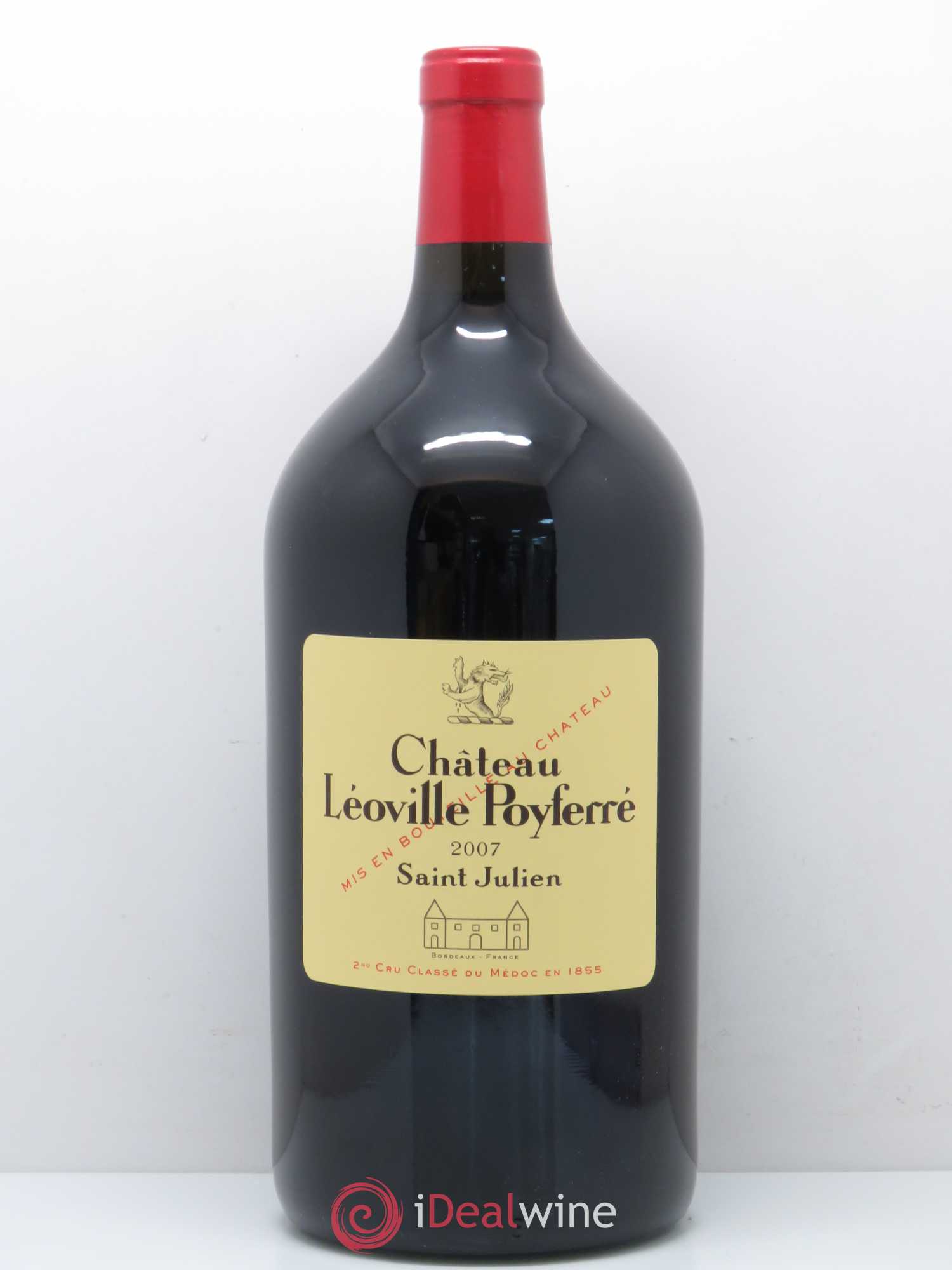 Château Léoville Poyferré 2ème Grand Cru Classé (sans prix de réserve) 2007 - Lot de 1 double magnum - 0