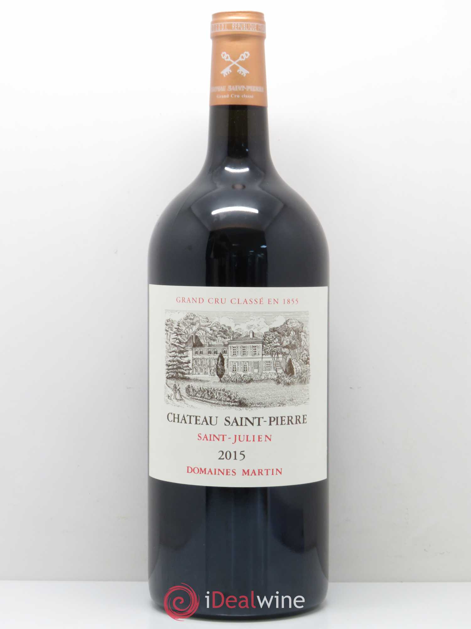 Château Saint-Pierre 4ème Grand Cru Classé (sans prix de réserve) 2015 - Lot de 1 double magnum - 0