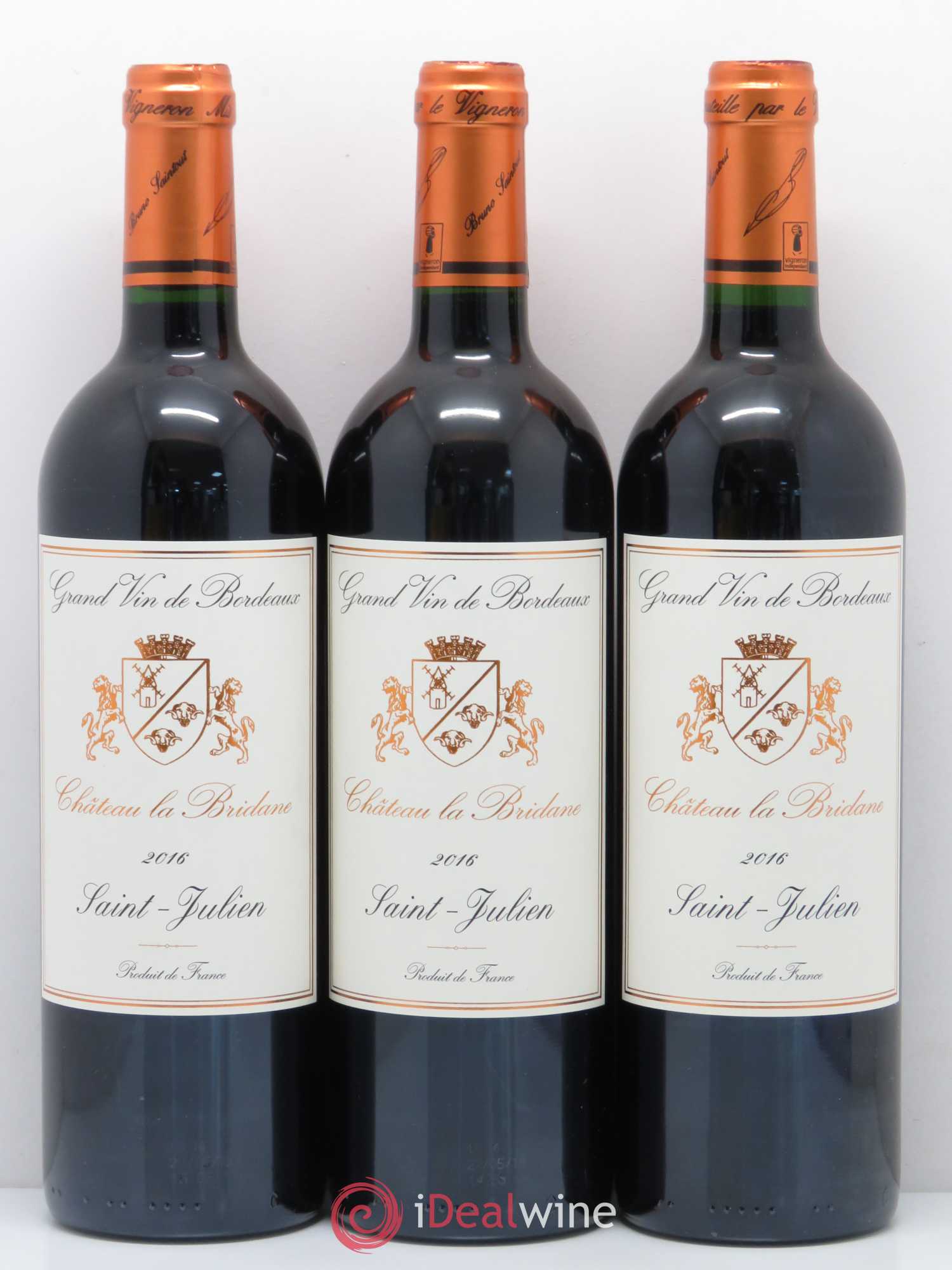 Château la Bridane Cru Bourgeois (sans prix de réserve) 2016 - Lot de 6 bouteilles - 2