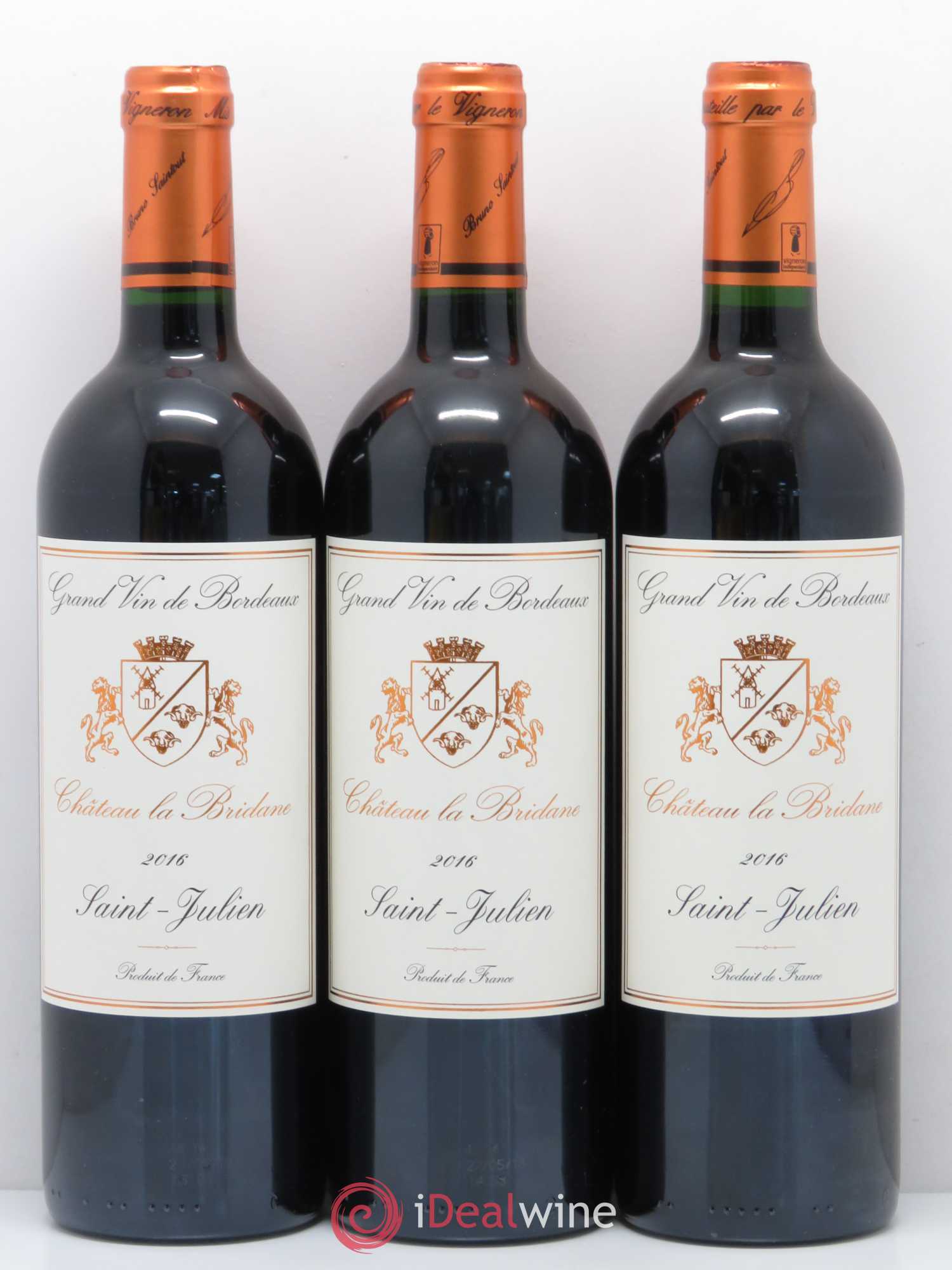 Château la Bridane Cru Bourgeois (sans prix de réserve) 2016 - Lot de 6 bouteilles - 1