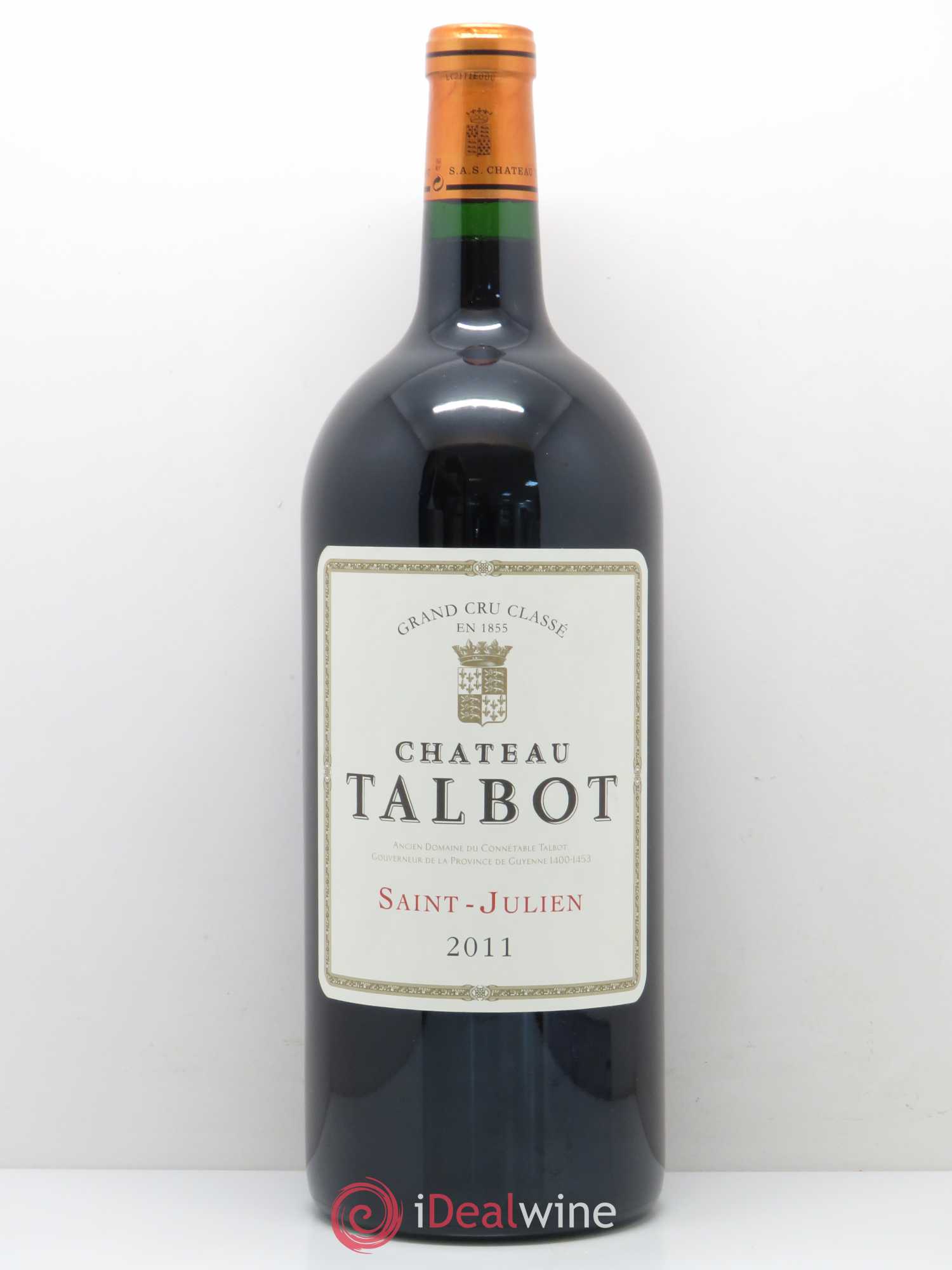 Château Talbot 4ème Grand Cru Classé (sans prix de réserve) 2011 - Lot de 1 double magnum - 0