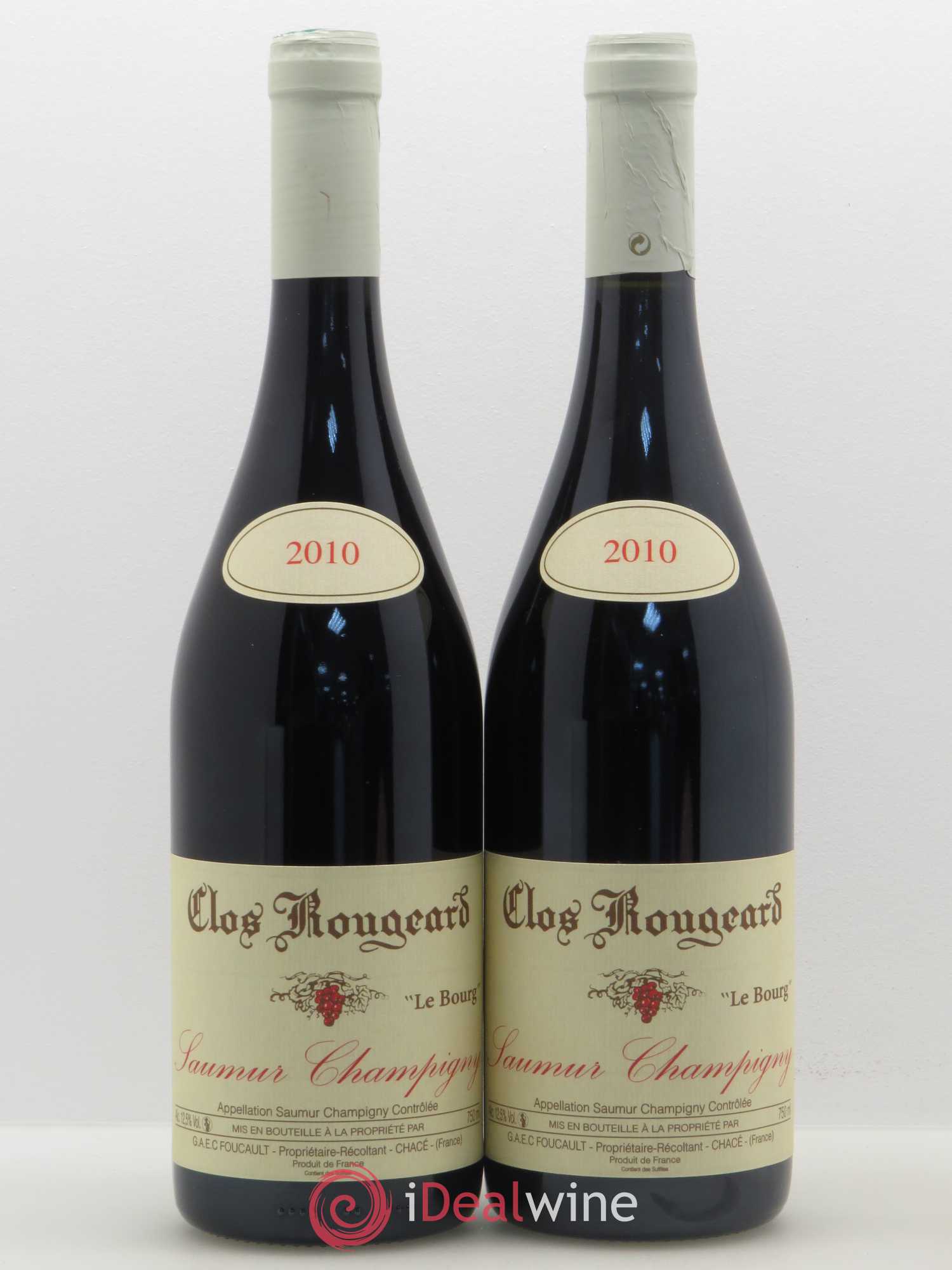 Saumur-Champigny Le Bourg Clos Rougeard 2010 - Lot de 2 bouteilles - 0