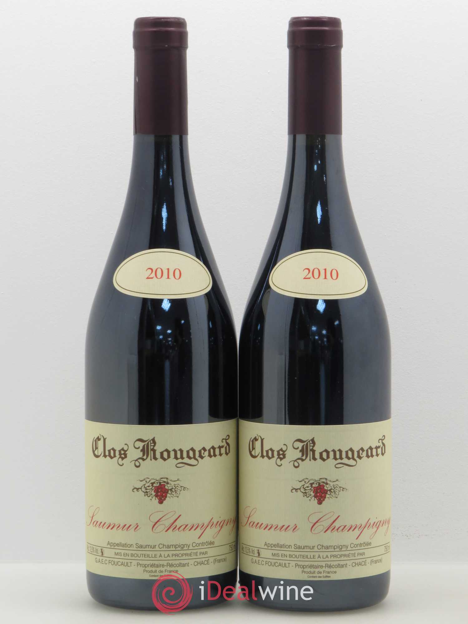 Saumur-Champigny Clos Rougeard 2010 - Posten von 2 Flaschen - 0