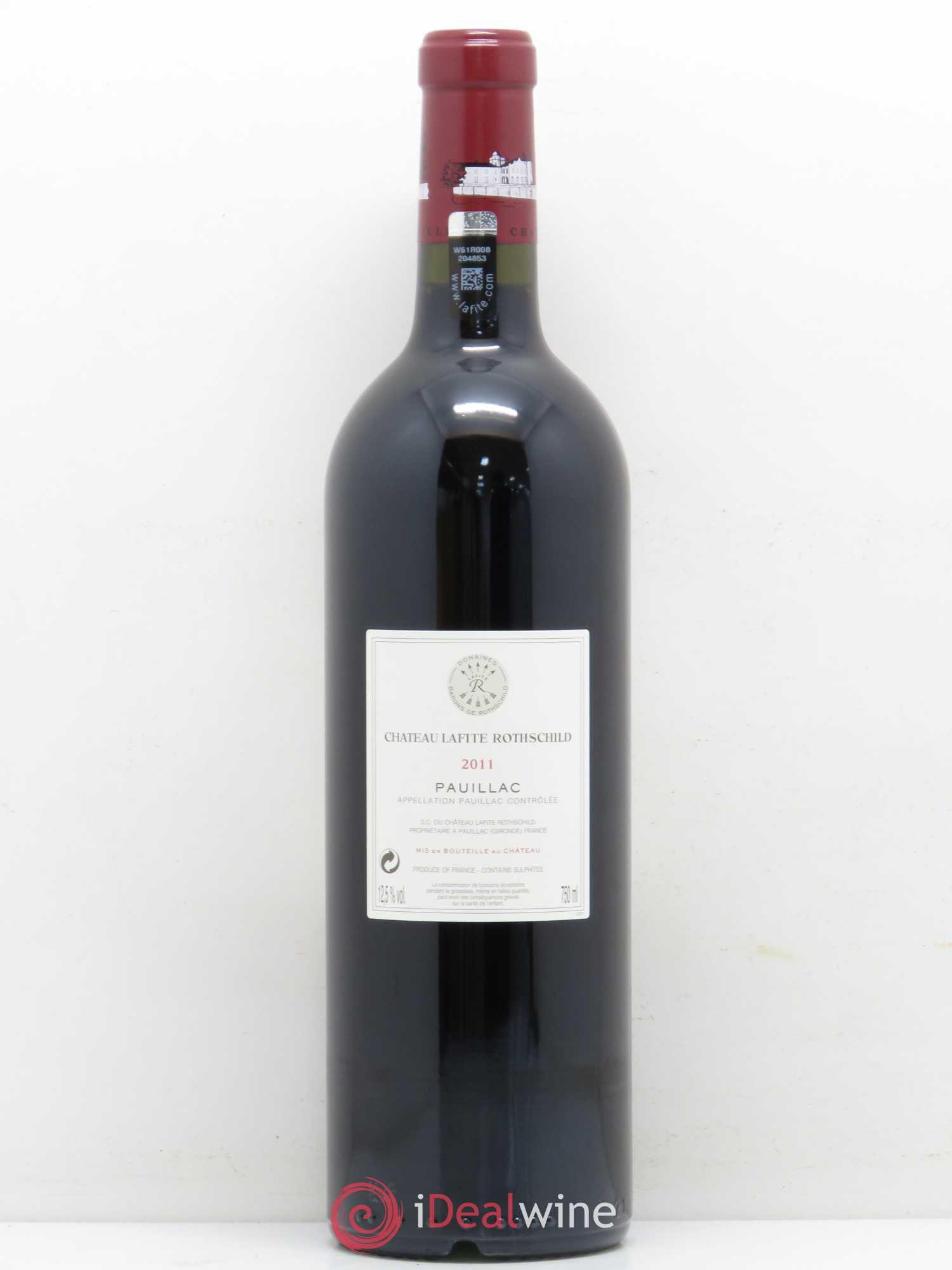 Château Lafite Rothschild 1er Grand Cru Classé 2011 - Lot de 1 bouteille - 1