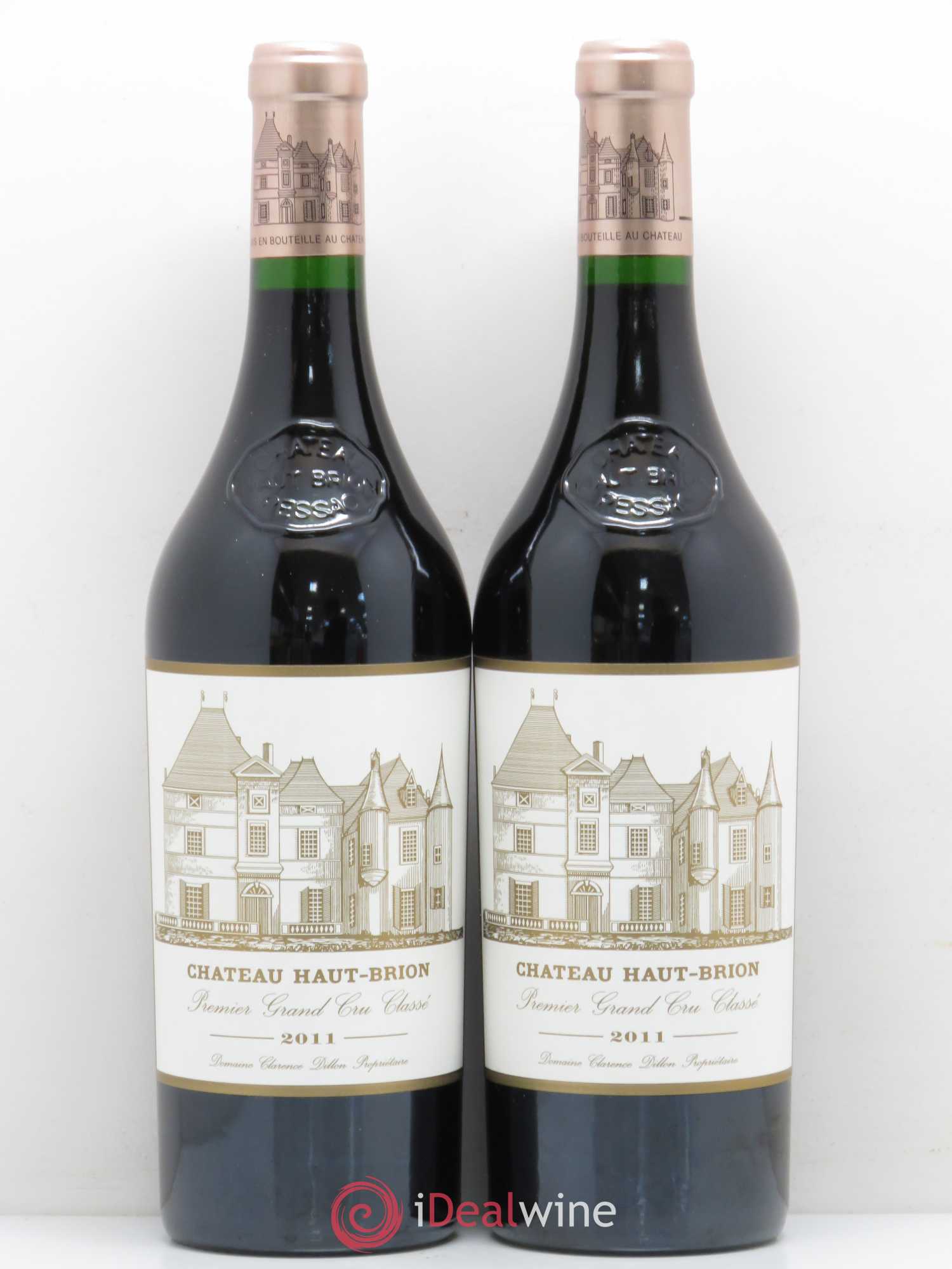 Château Haut Brion 1er Grand Cru Classé 2011 - Lot de 2 bouteilles - 0