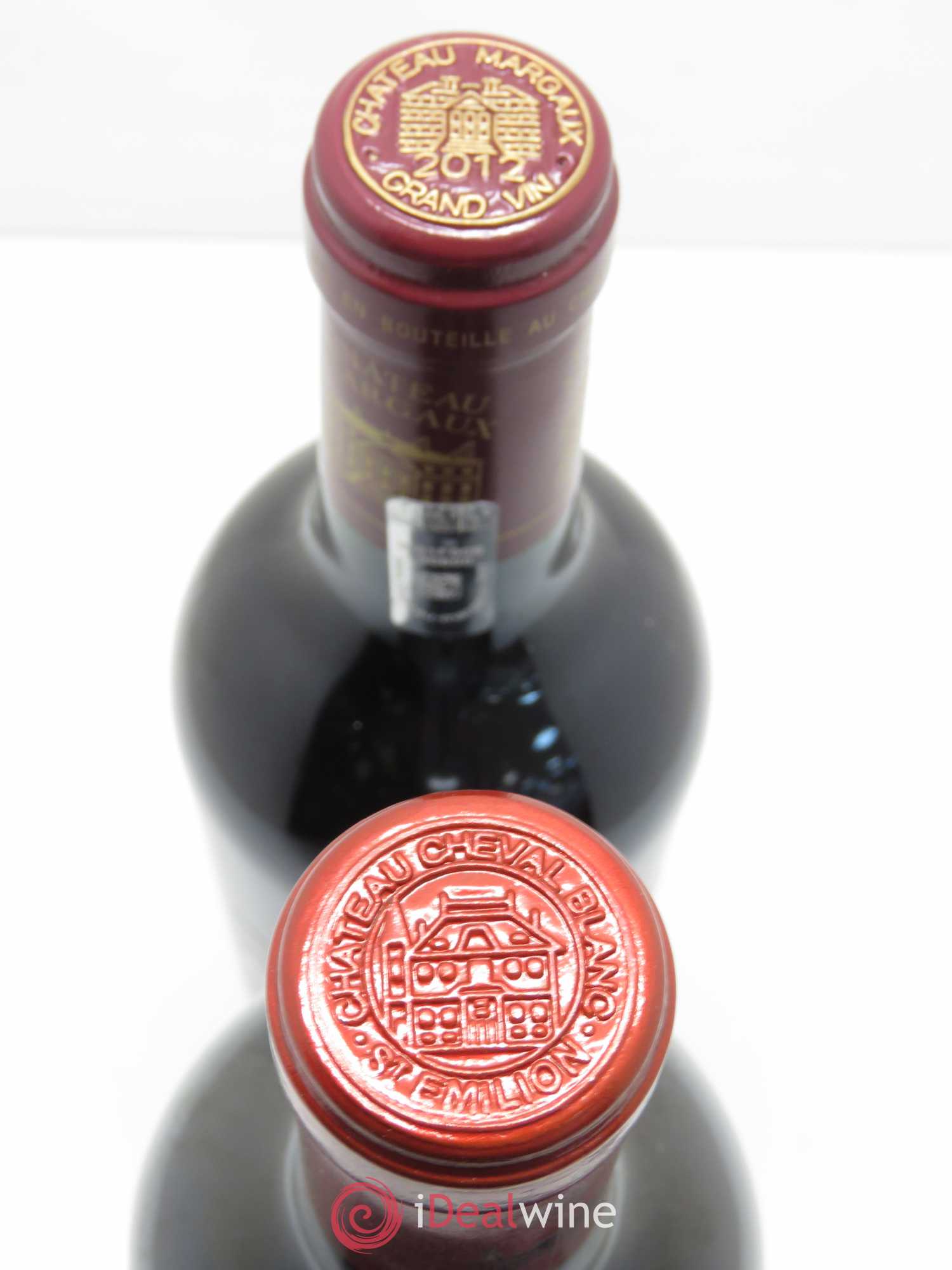 Caisse Collection Duclot 2012 (1 Mouton Rothschild 1 Petrus 1 Margaux 1 Haut Brion 1 Mission Haut Brion 1 Lafite Rothschild 1 Cheval Blanc) 2012 - Posten von 1 Flasche - 4