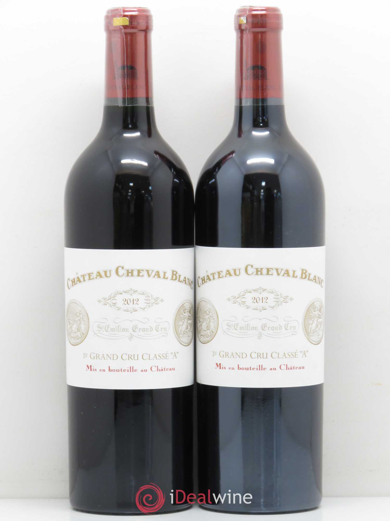 Château Cheval Blanc 1er Grand Cru Classé A 2012 - Lot de 2 bouteilles - 0