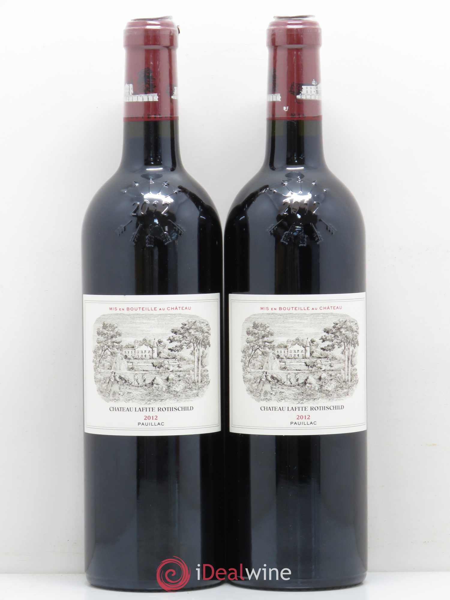 Château Lafite Rothschild 1er Grand Cru Classé 2012 - Lot de 2 bouteilles - 0