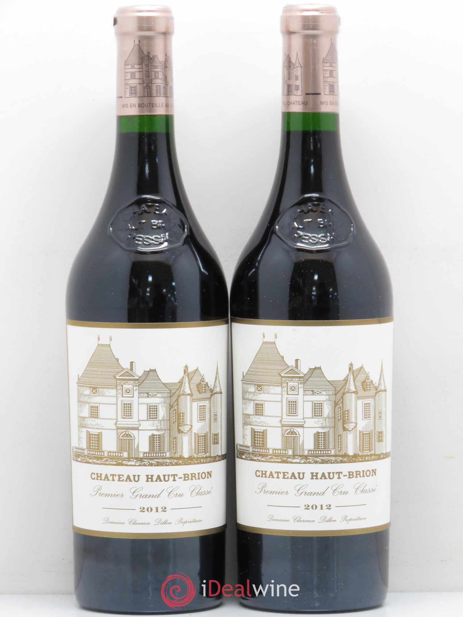 Château Haut Brion 1er Grand Cru Classé 2012 - Lot de 2 bouteilles - 0