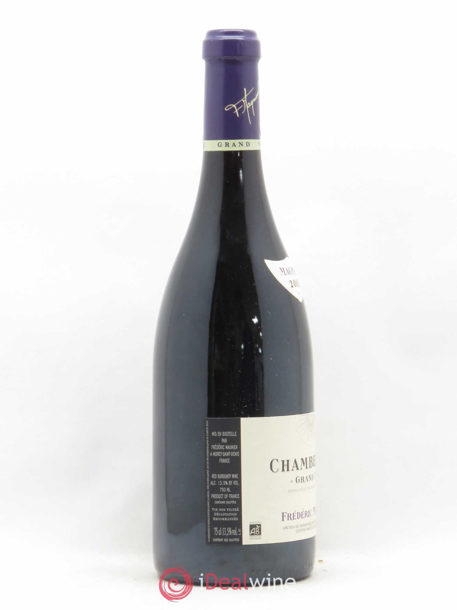 Chambertin Grand Cru Frédéric Magnien 2009 - Lot de 1 bouteille - 1