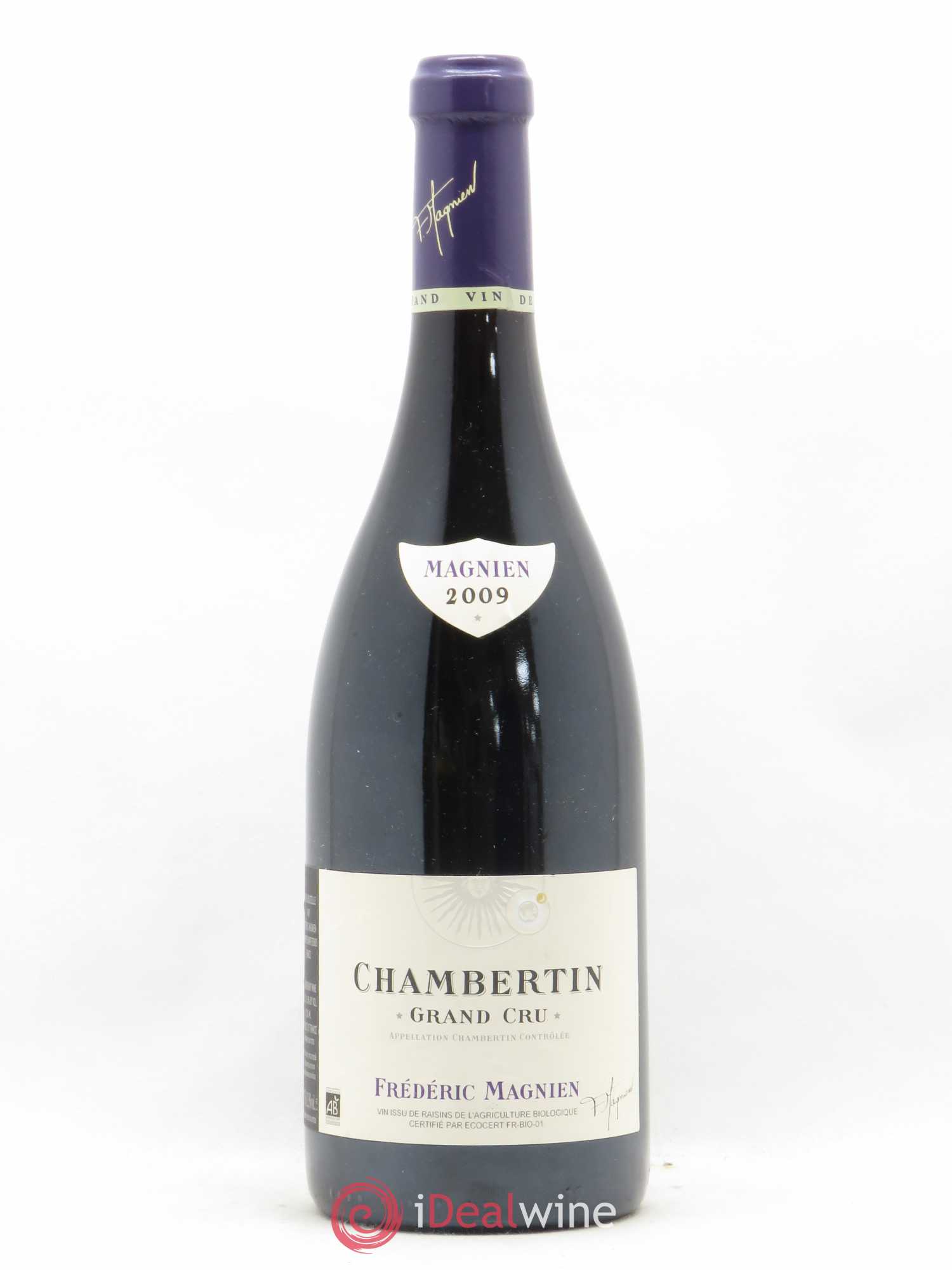Chambertin Grand Cru Frédéric Magnien 2009 - Lot de 1 bouteille - 0