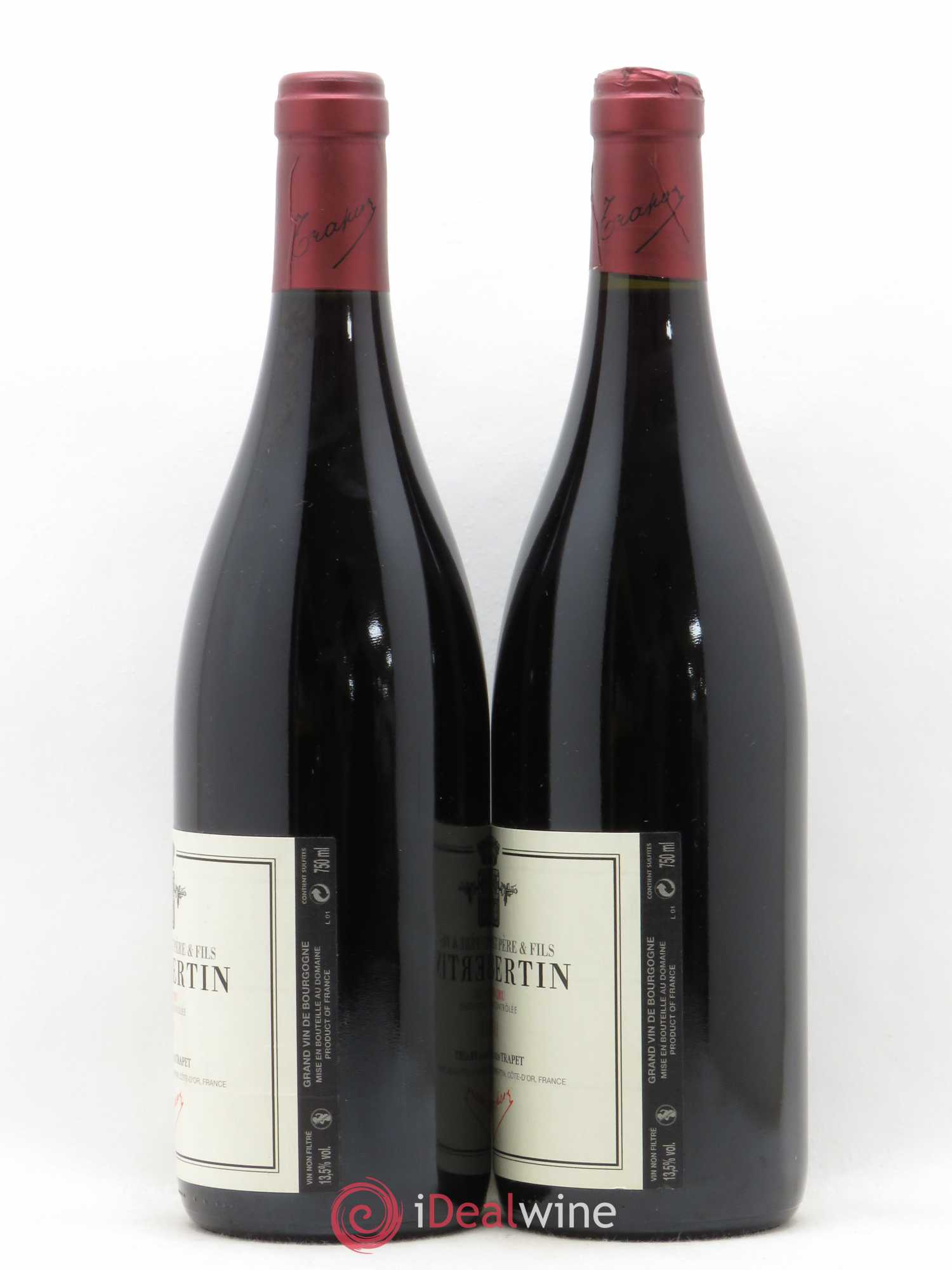 Chambertin Grand Cru Domaine Trapet 2011 - Lot de 2 bouteilles - 1