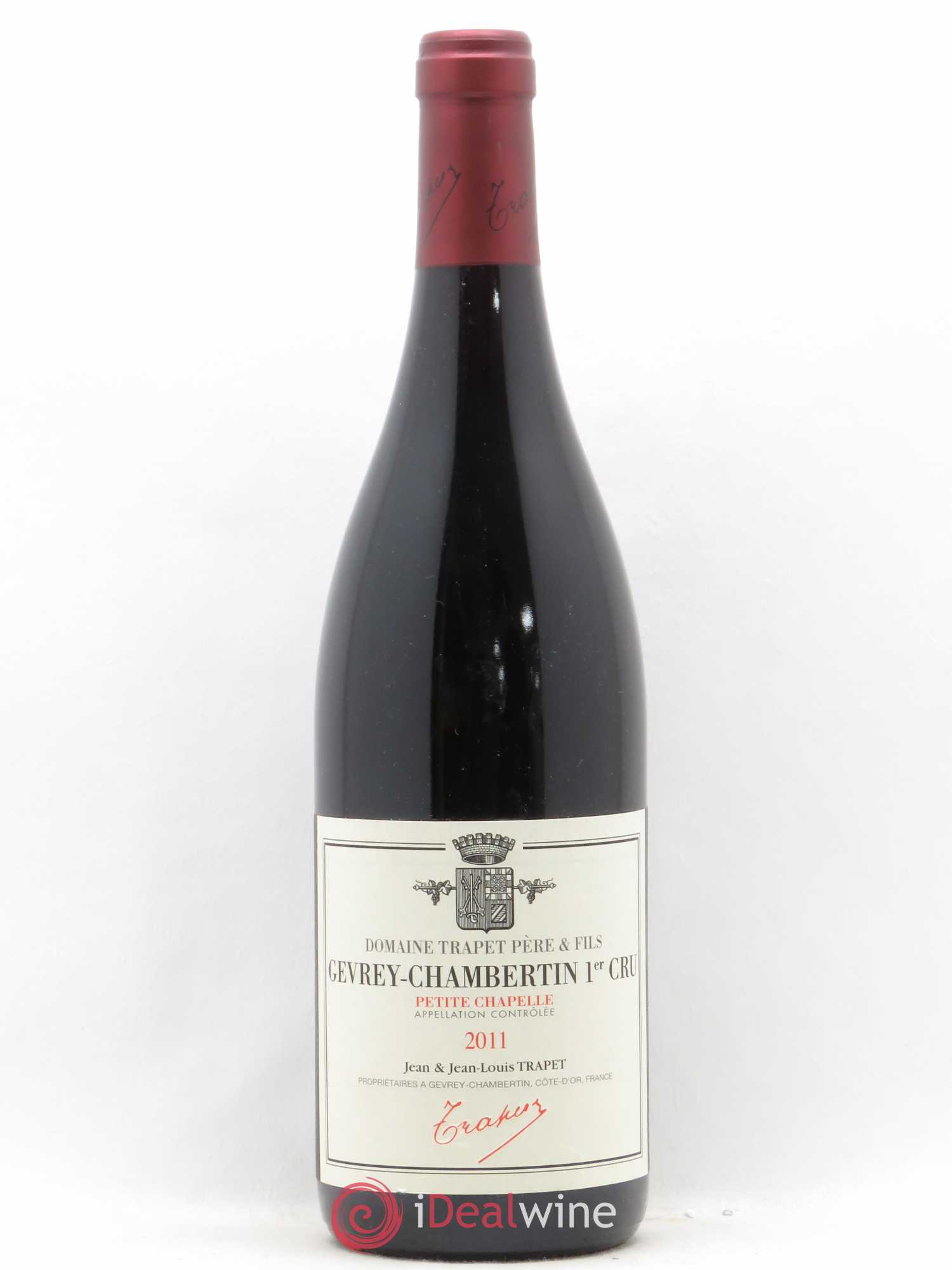 Gevrey-Chambertin 1er Cru Petite Chapelle Domaine Trapet 2011 - Lot de 1 bouteille - 0
