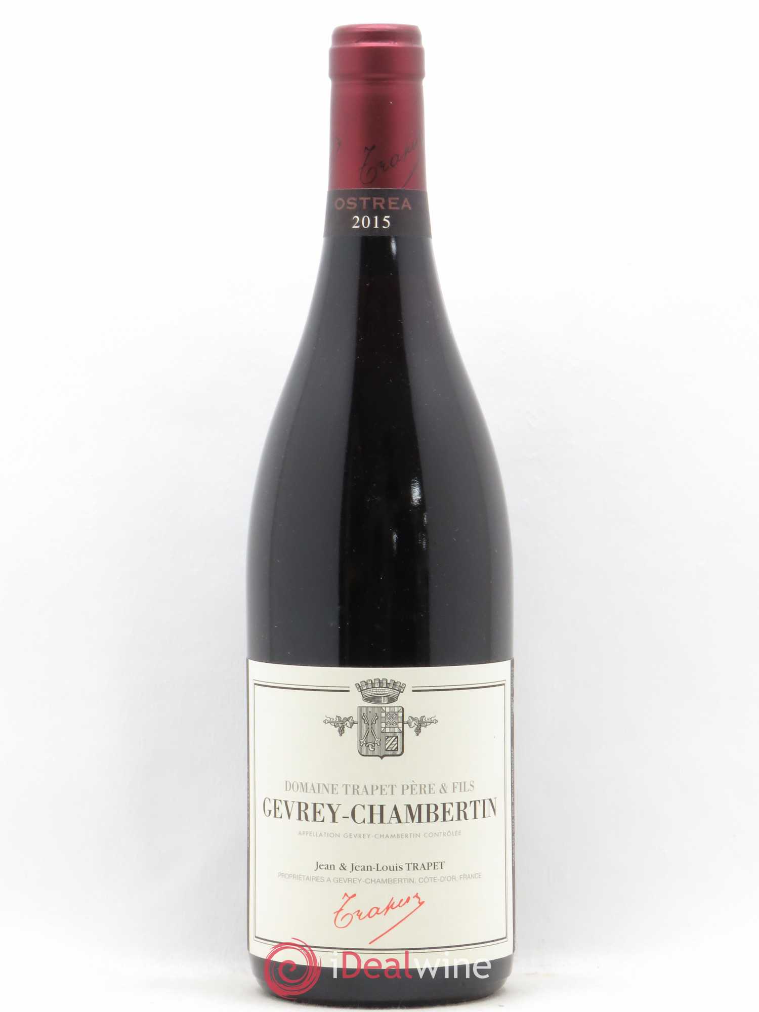 Gevrey-Chambertin Ostrea Domaine Trapet 2015 - Lot de 1 bouteille - 0