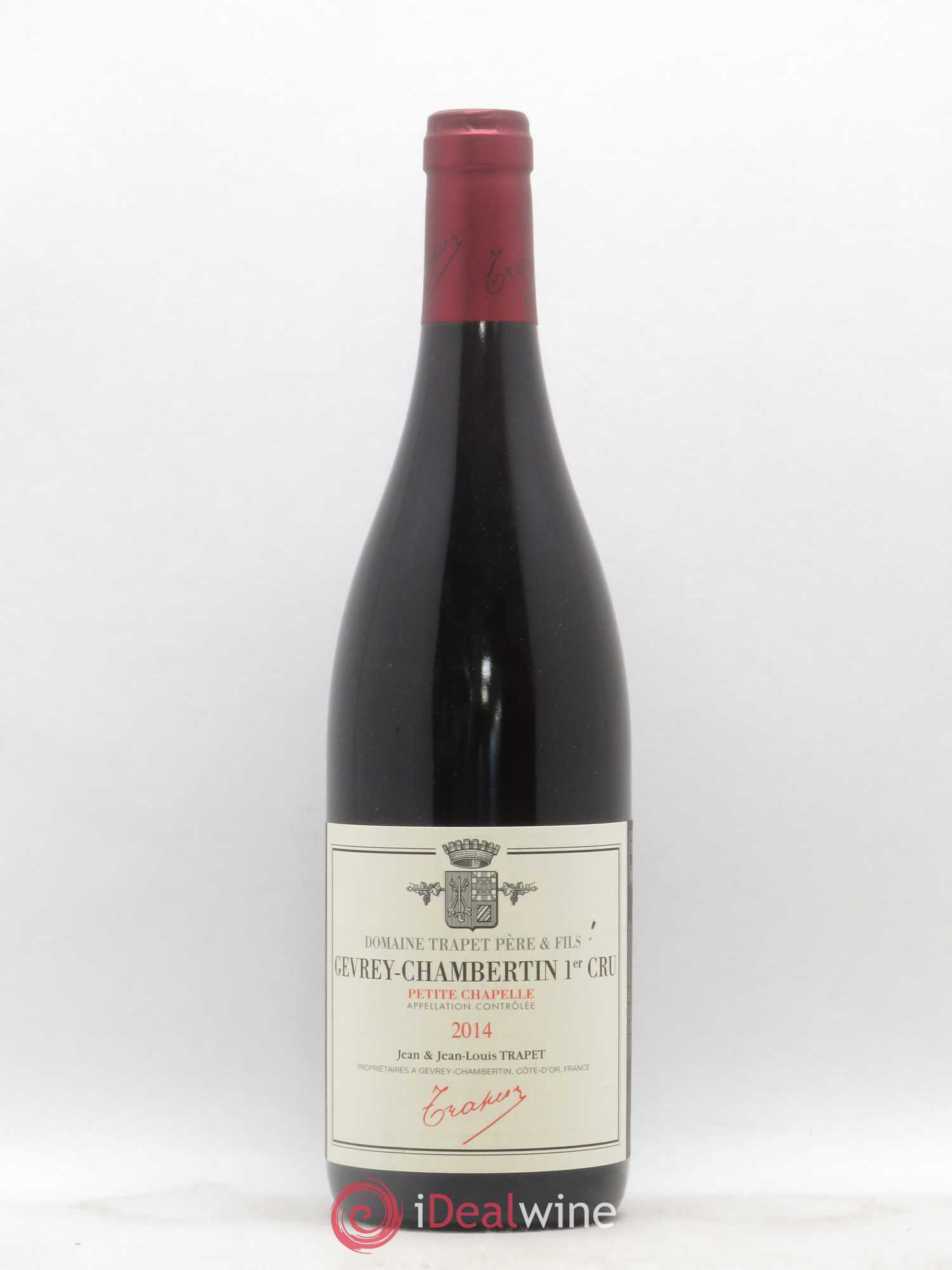 Gevrey-Chambertin 1er Cru Petite Chapelle Domaine Trapet 2014 - Lot de 1 bouteille - 0