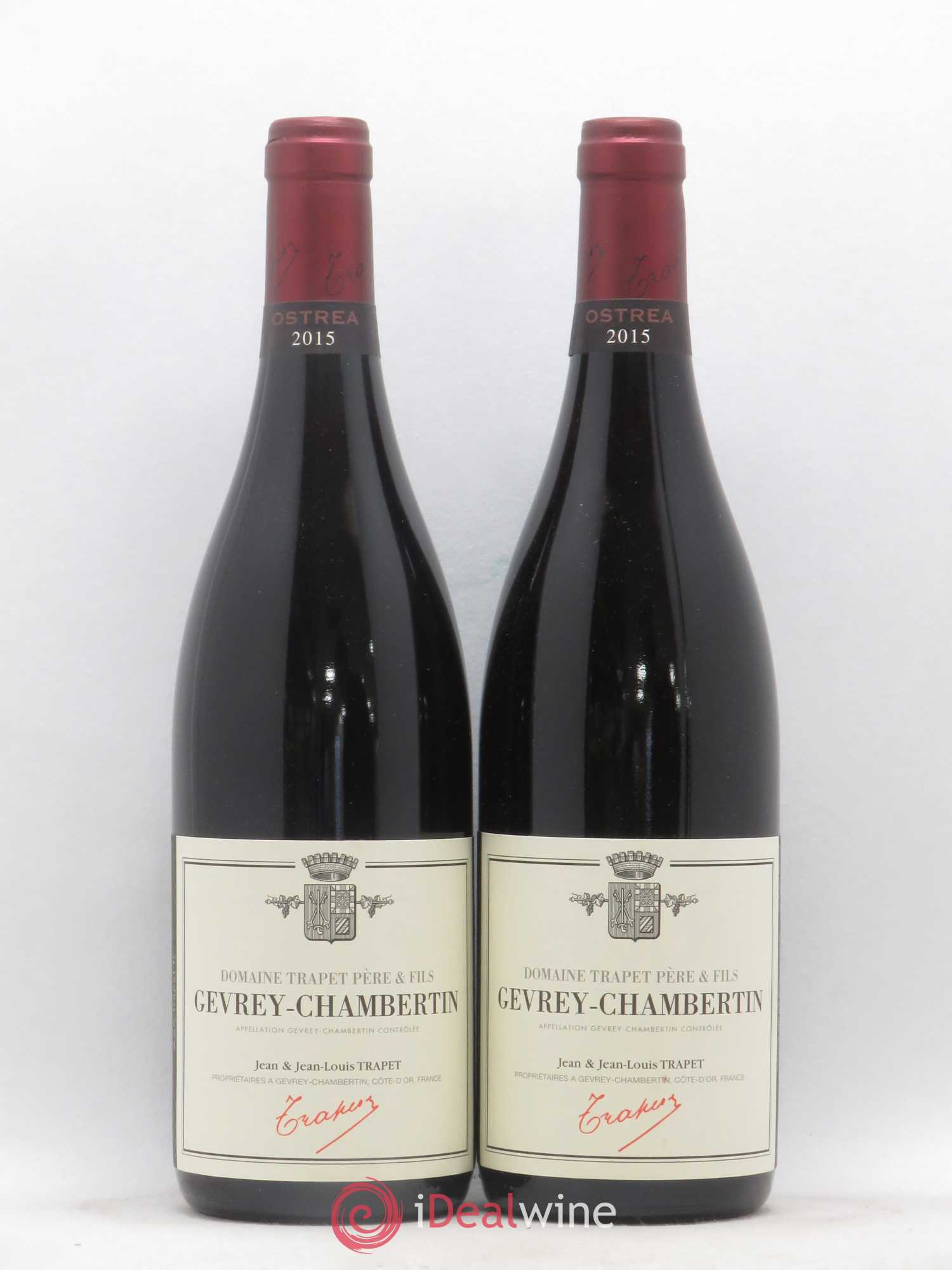 Gevrey-Chambertin Ostrea Domaine Trapet 2015 - Lot de 2 bouteilles - 0