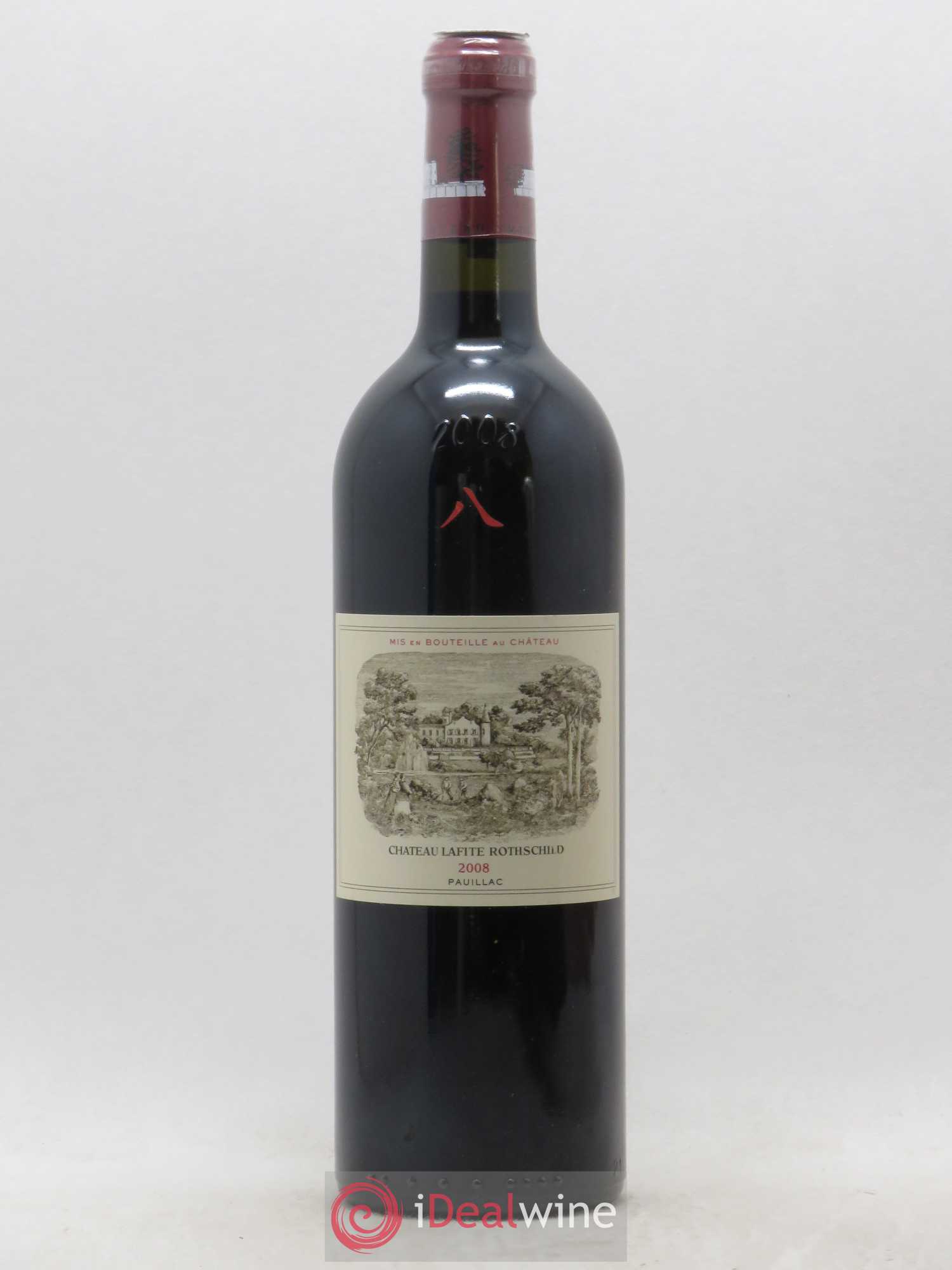 Château Lafite Rothschild 1er Grand Cru Classé 2008 - Lot de 1 bouteille - 0