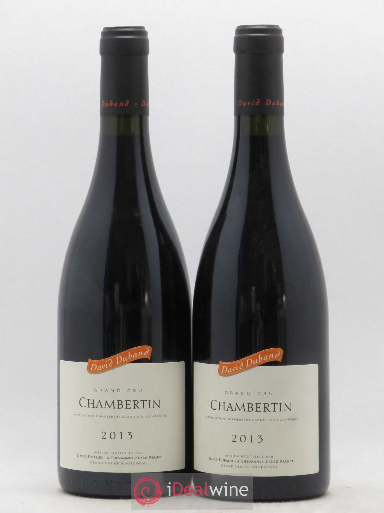Chambertin Grand Cru David Duband (Domaine) 2013 - Lot de 2 bouteilles - 0