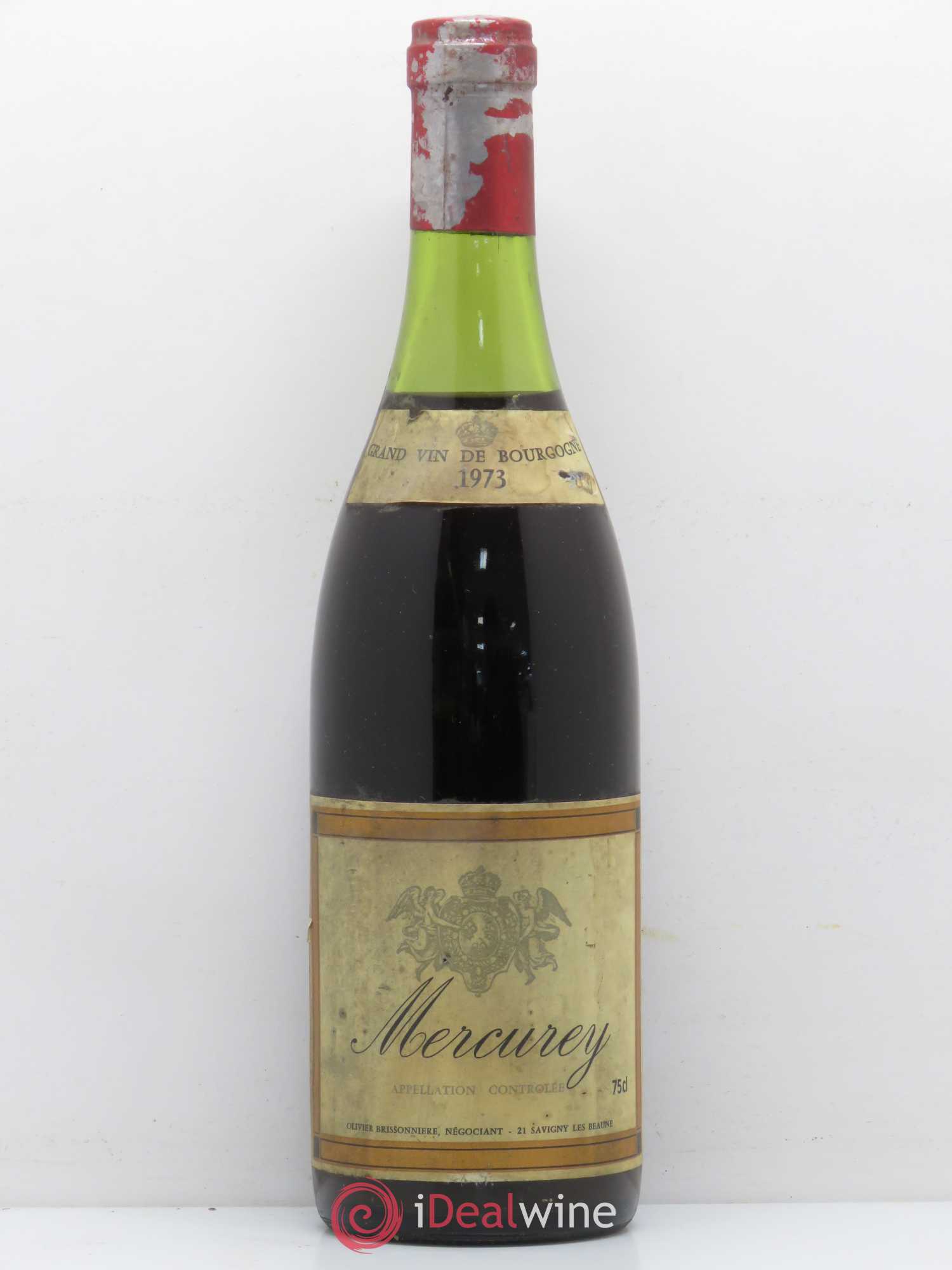 Mercurey Brissonnière (sans prix de réserve) 1973 - Posten von 1 Flasche - 0