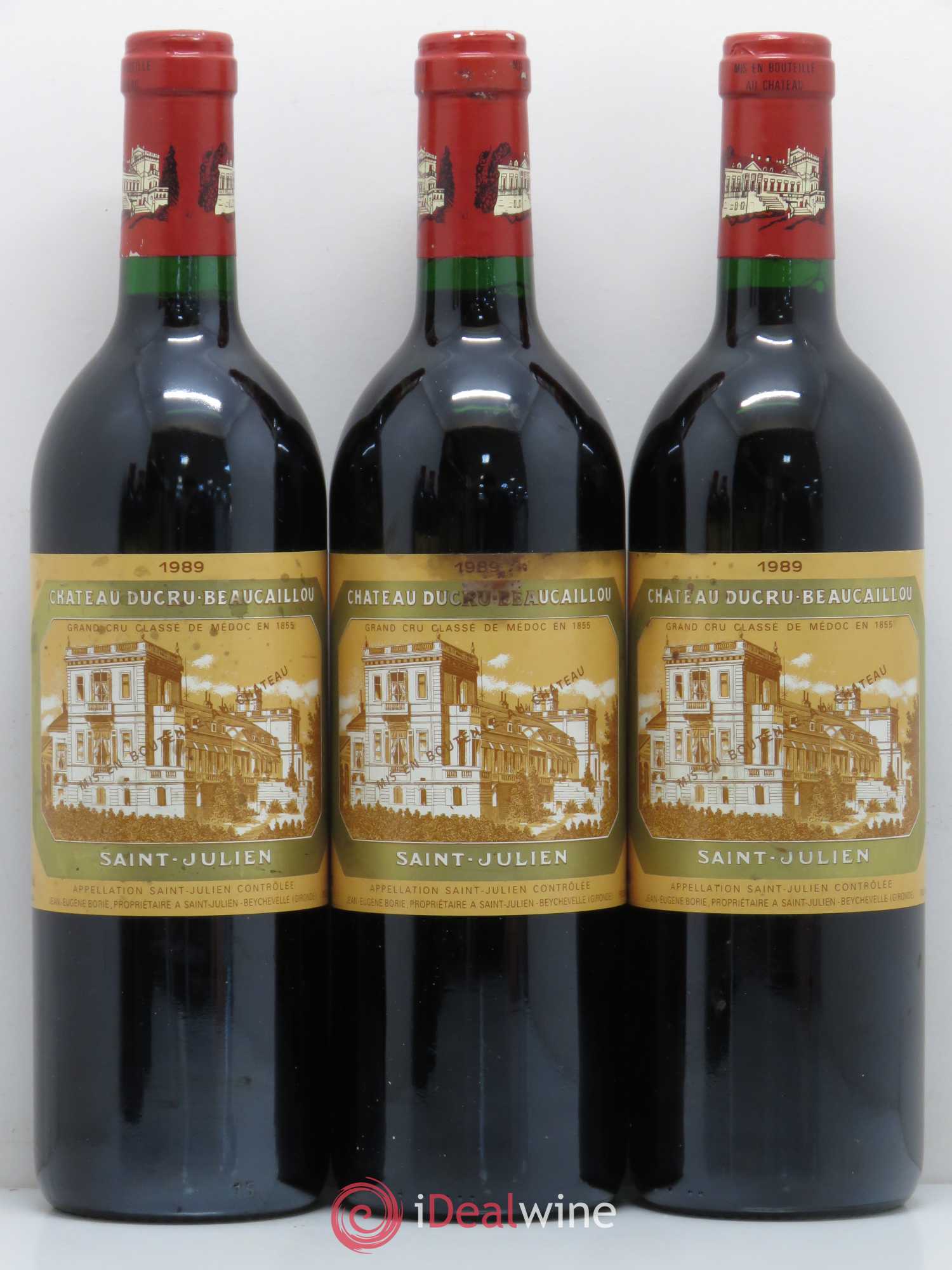 Château Ducru Beaucaillou 2ème Grand Cru Classé 1989 - Lot de 5 bouteilles - 1