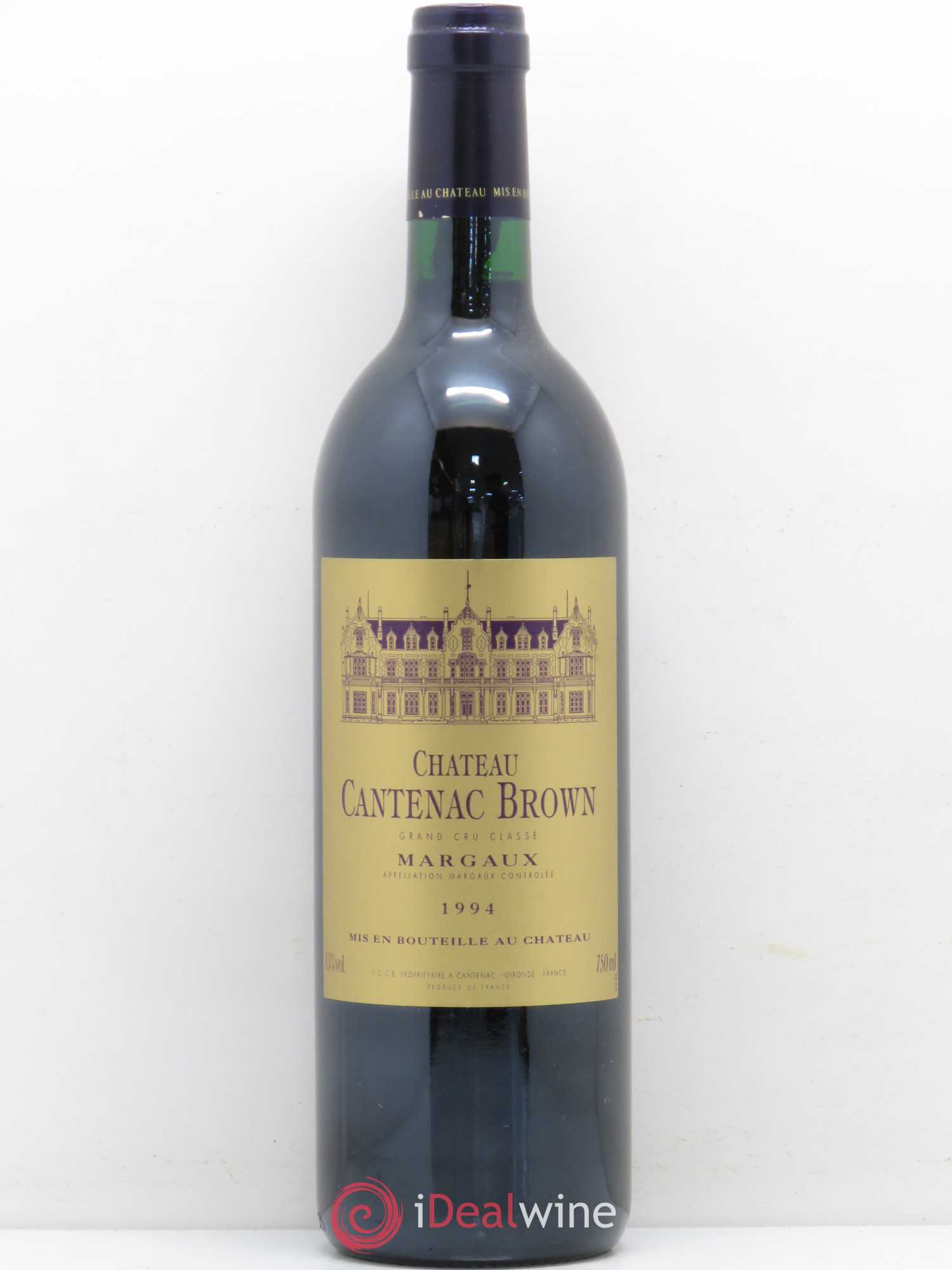 Château Cantenac Brown 3ème Grand Cru Classé 1994 - Lotto di 1 bottiglia - 0