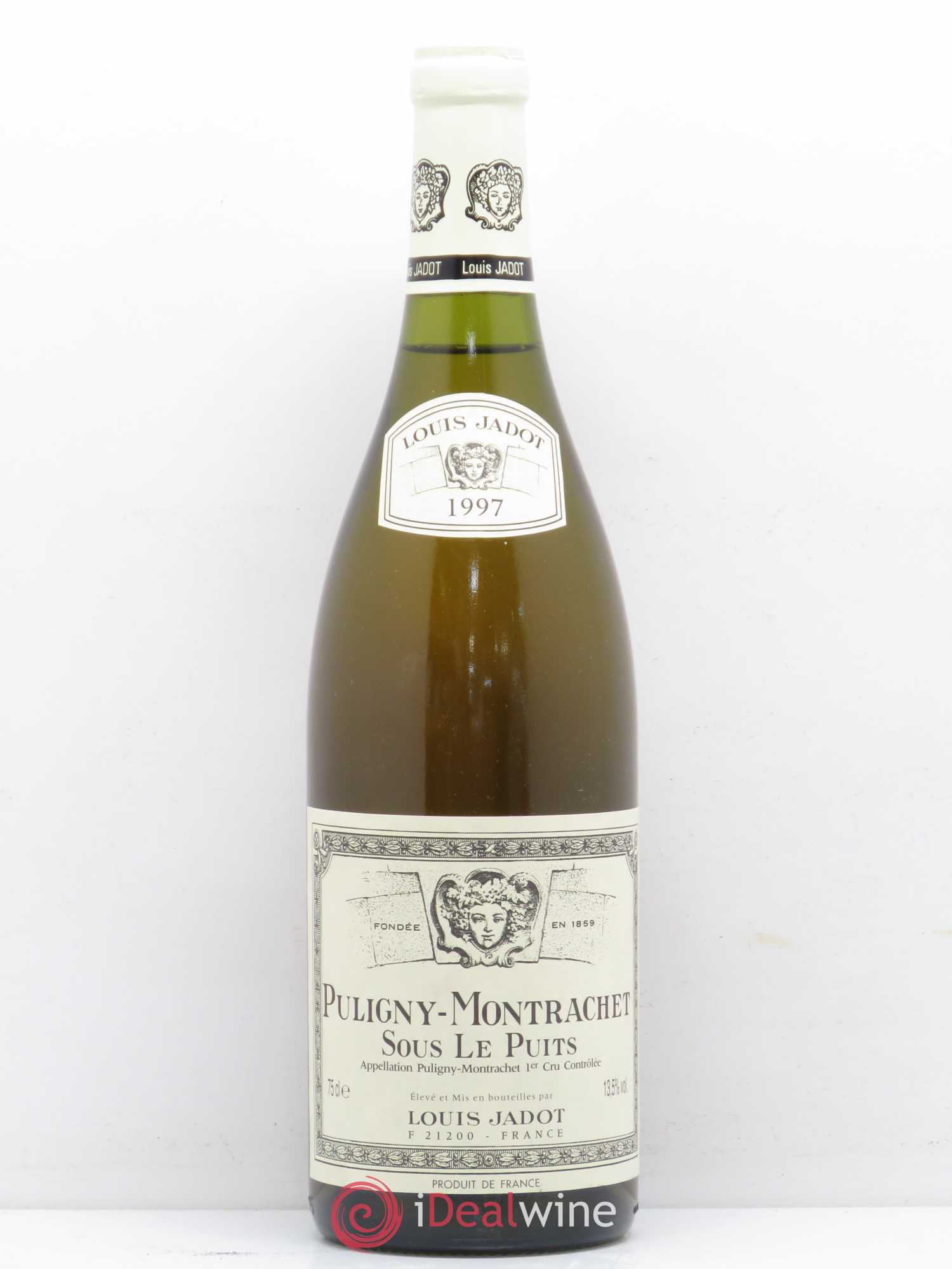 Puligny-Montrachet Sous Les Puits Louis Jadot 1997 - Posten von 1 Flasche - 0