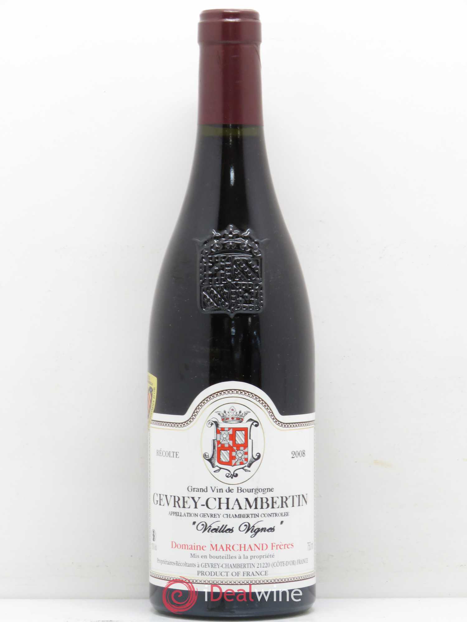 Gevrey-Chambertin Vieilles Vignes Marchand 2008 - Posten von 1 Flasche - 0