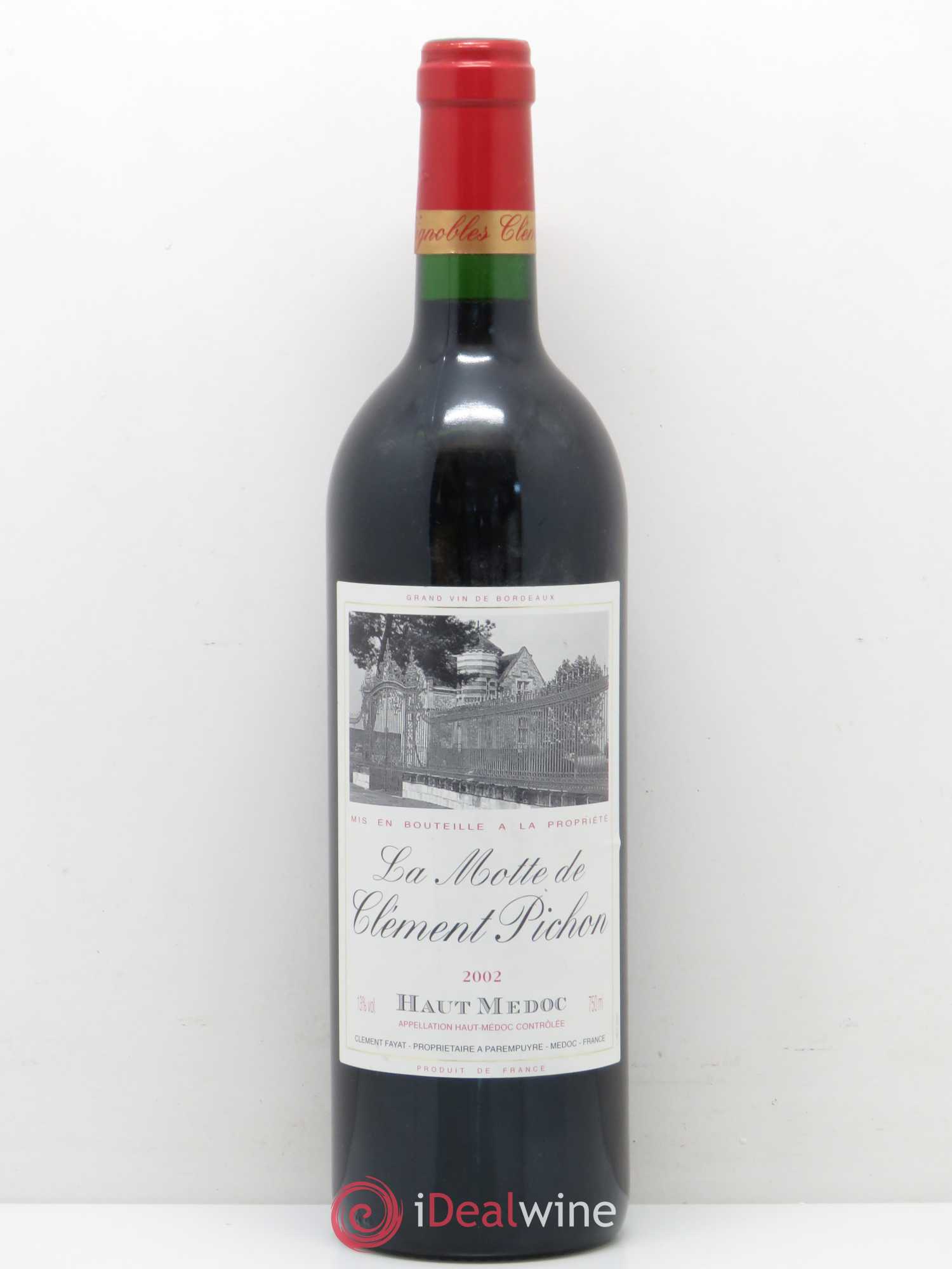 Haut Médoc La Motte de Clément-Pichon 2002 - Posten von 1 Flasche - 0