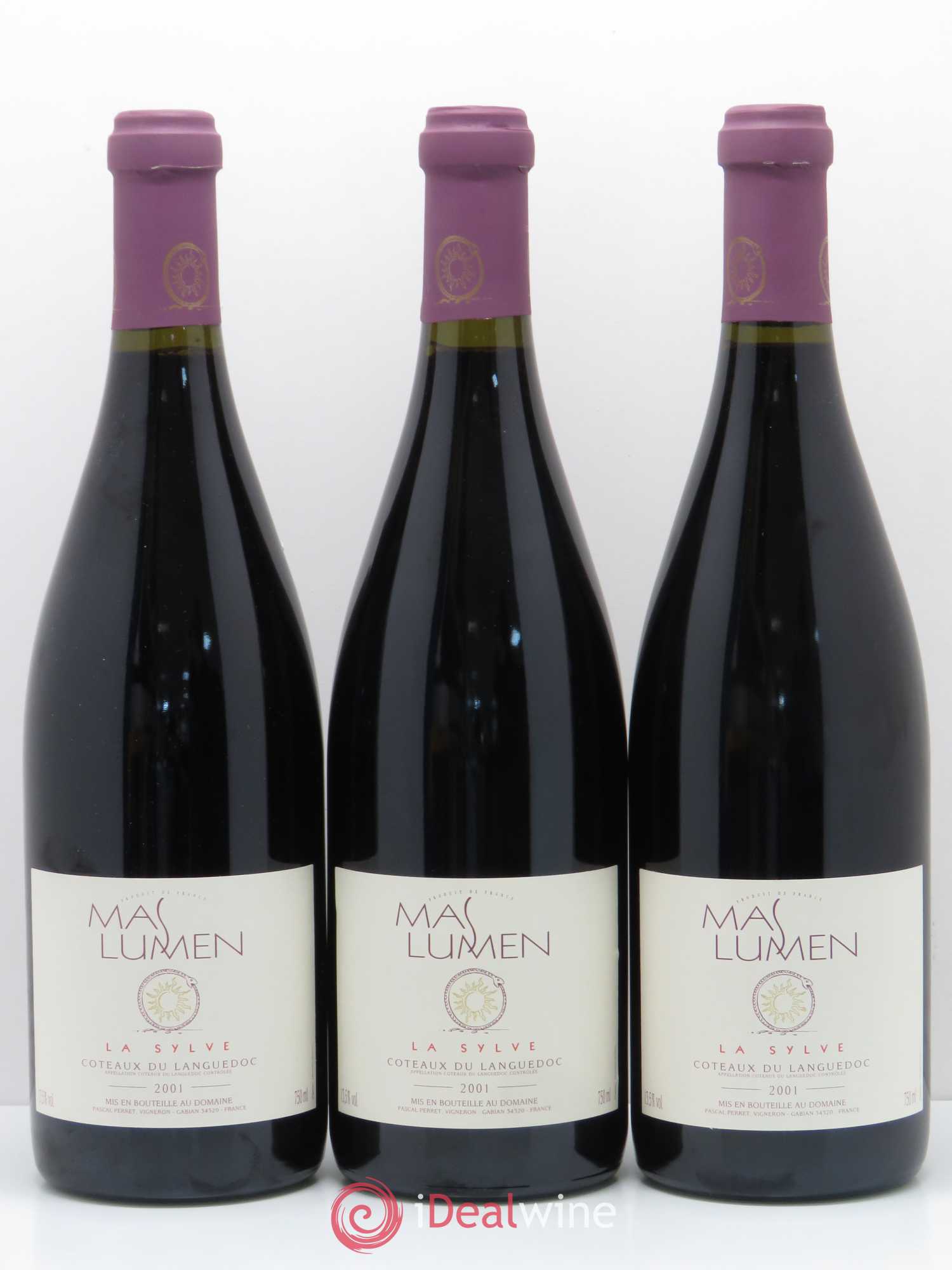 Coteaux du Languedoc La Sylve Mas Lumen 2001 - Posten von 6 Flaschen - 1